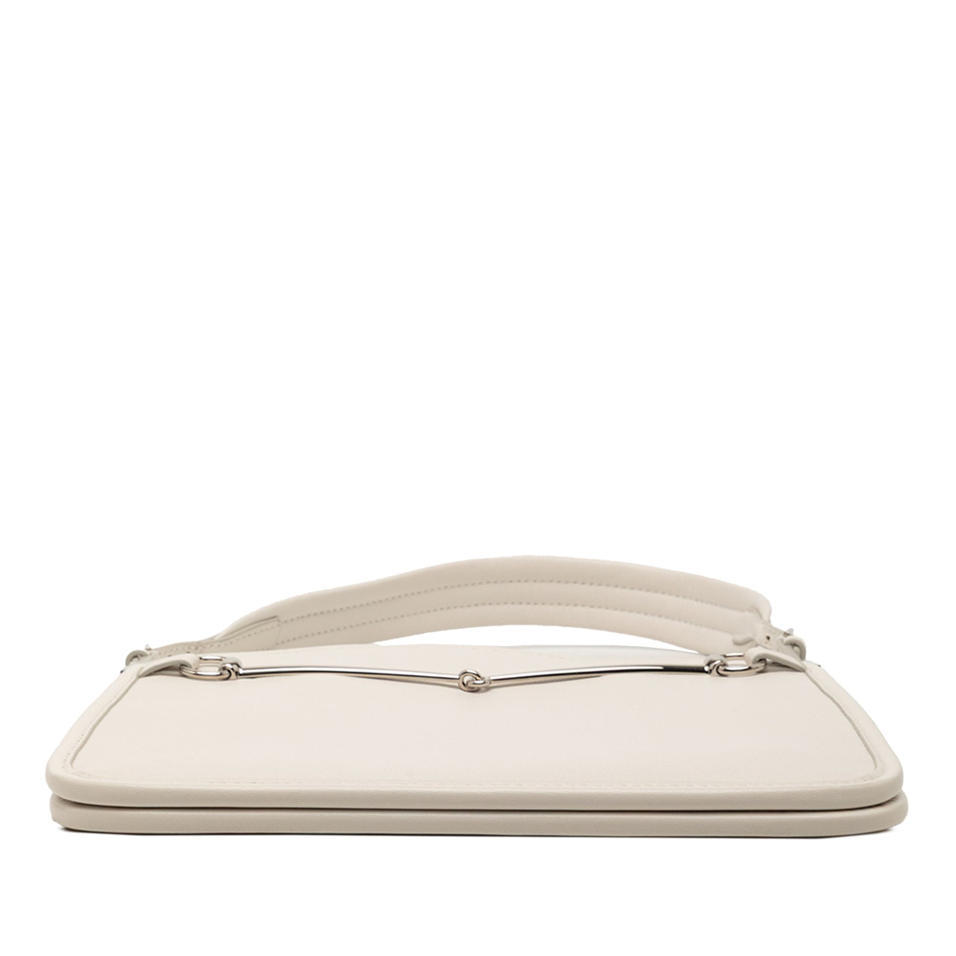 Gucci Small Calfskin Slim Horsebit Shoulder Bag