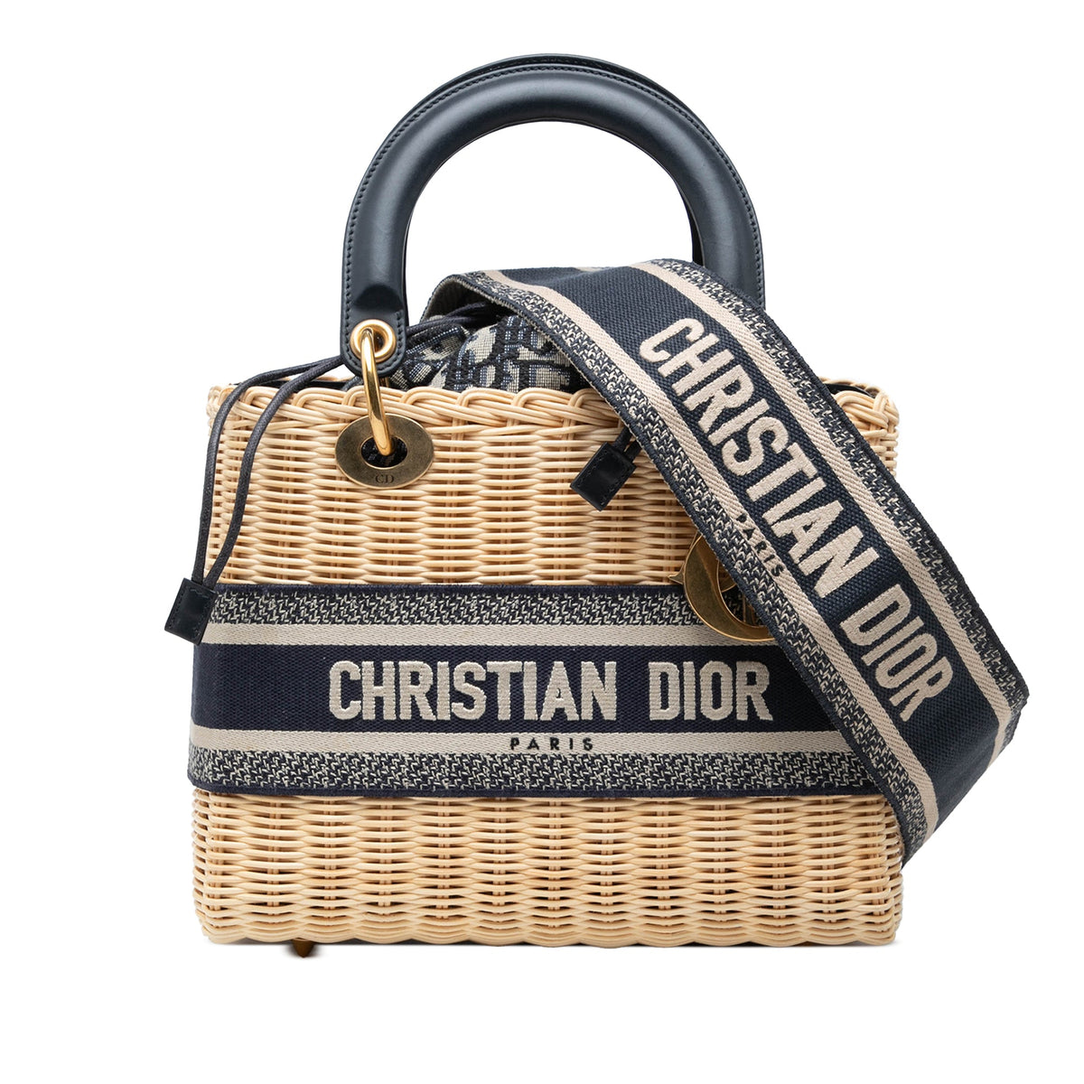 Dior Medium Wicker Oblique Lady Dior