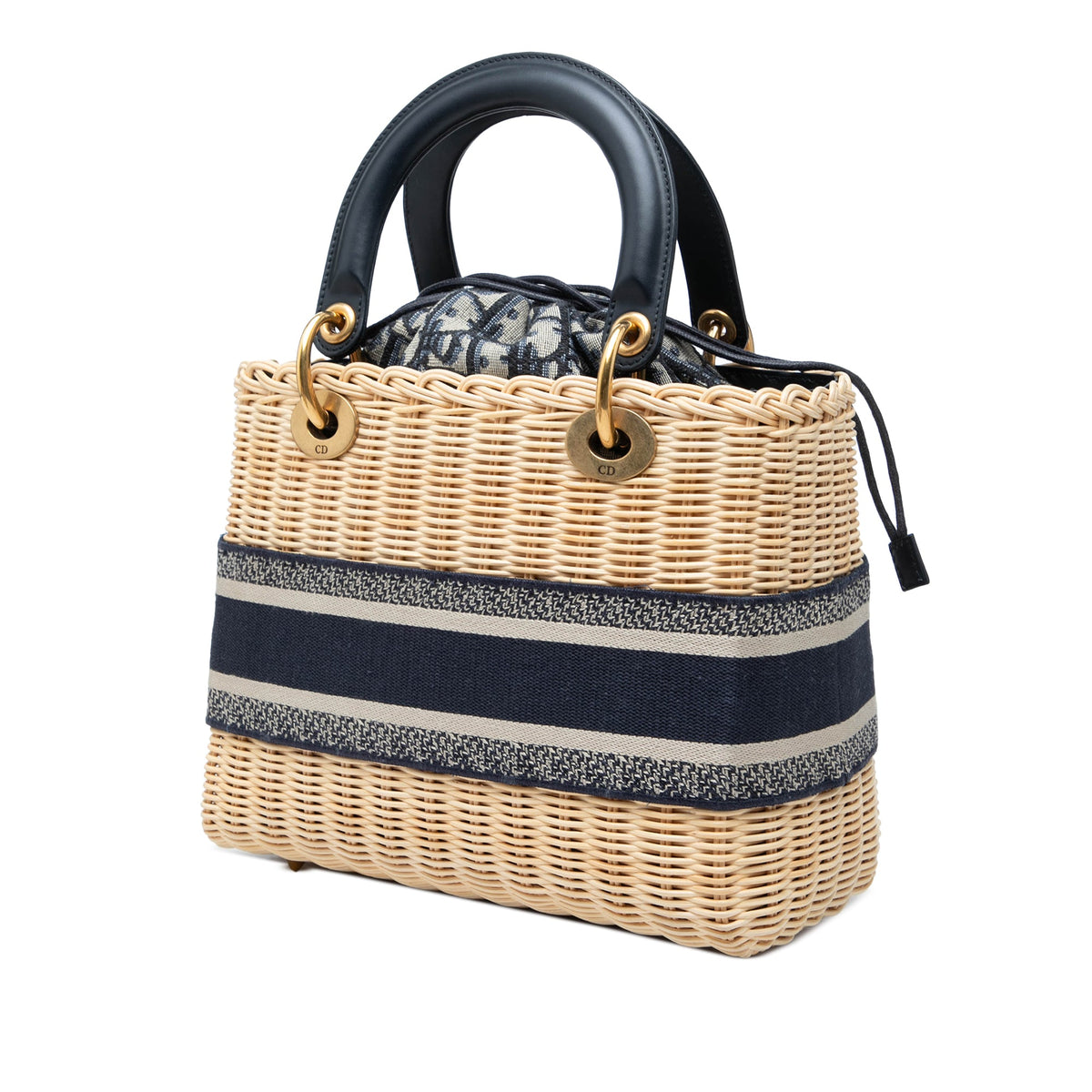Dior Medium Wicker Oblique Lady Dior