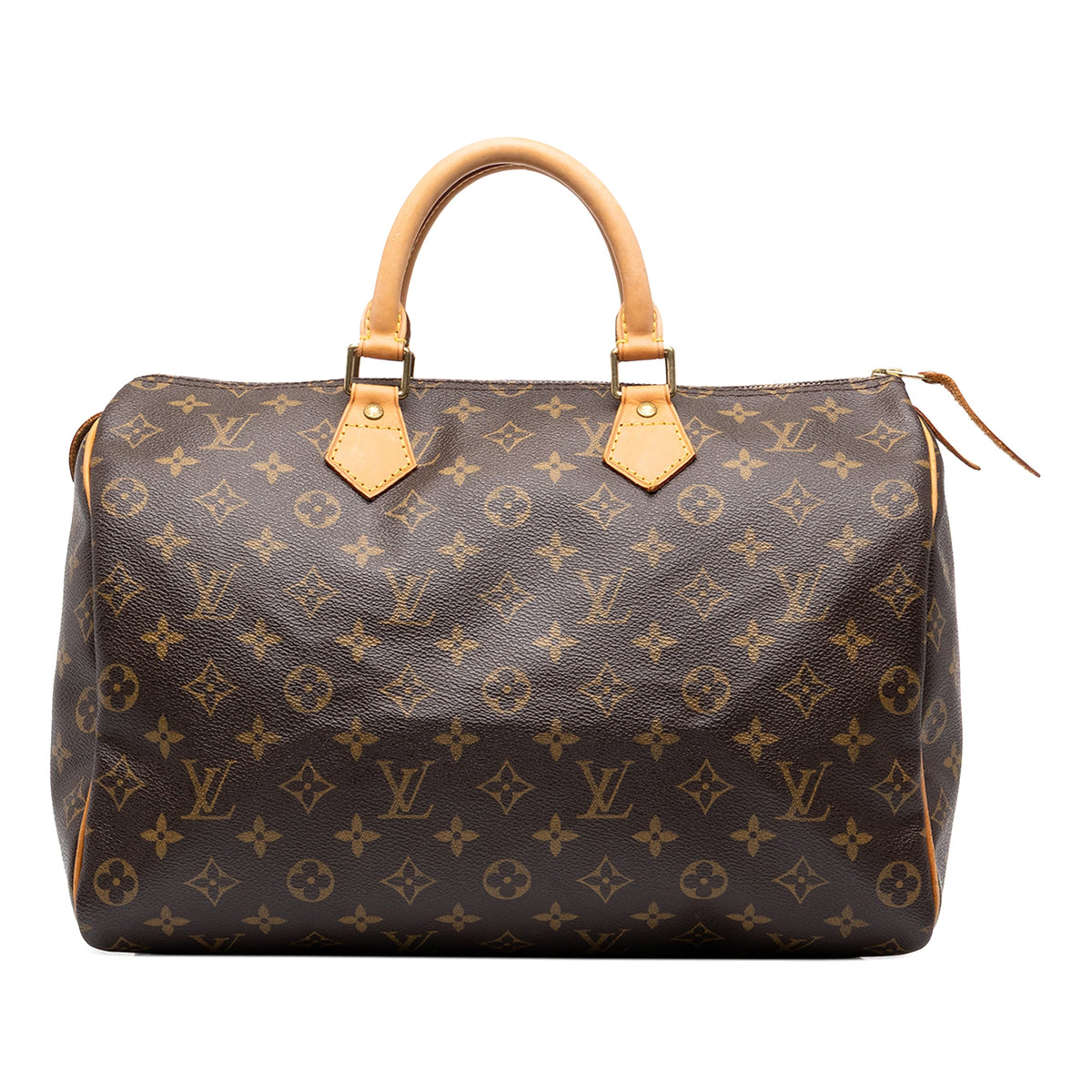 Louis Vuitton Monogram Speedy 35 — Brown