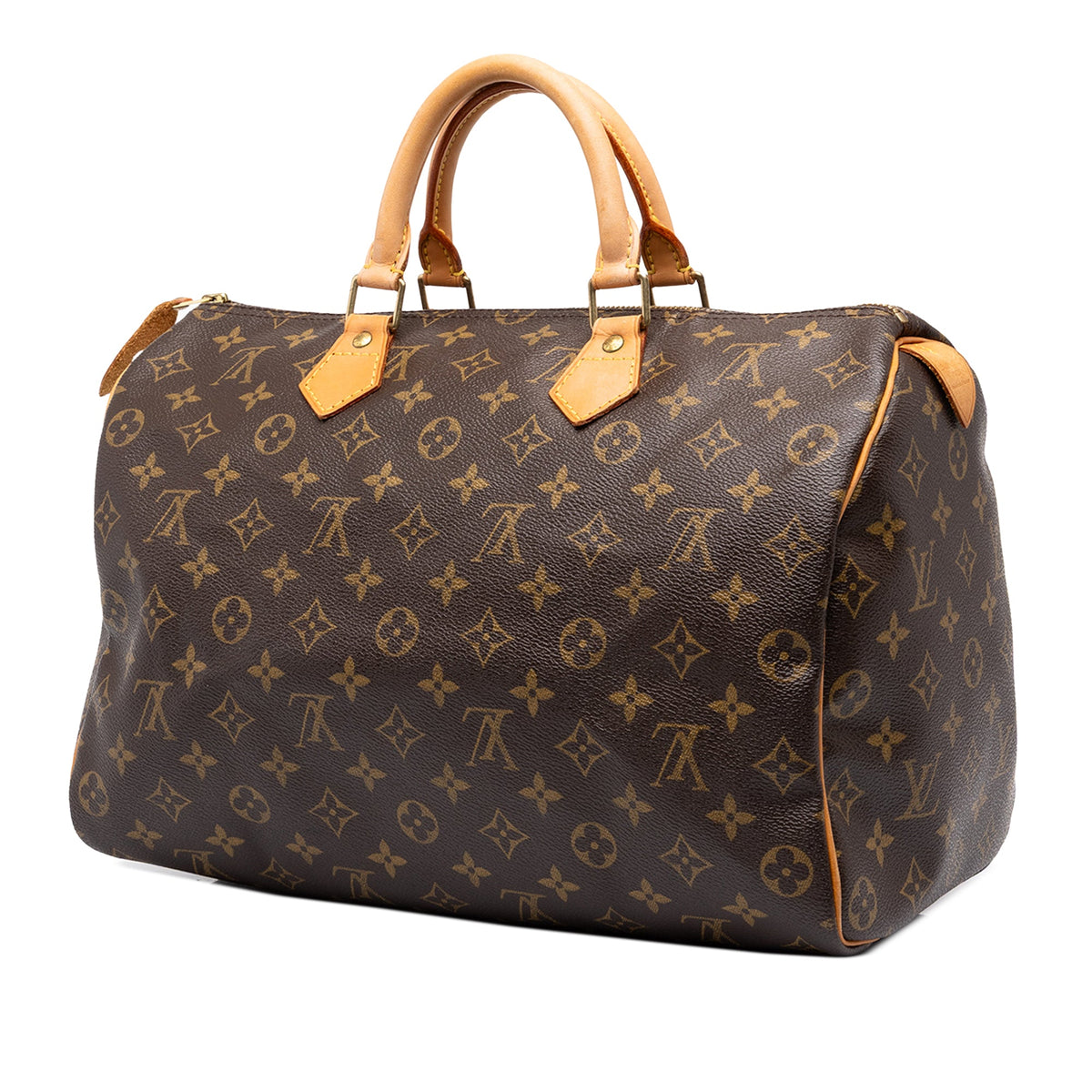 Louis Vuitton Monogram Speedy 35 — Brown