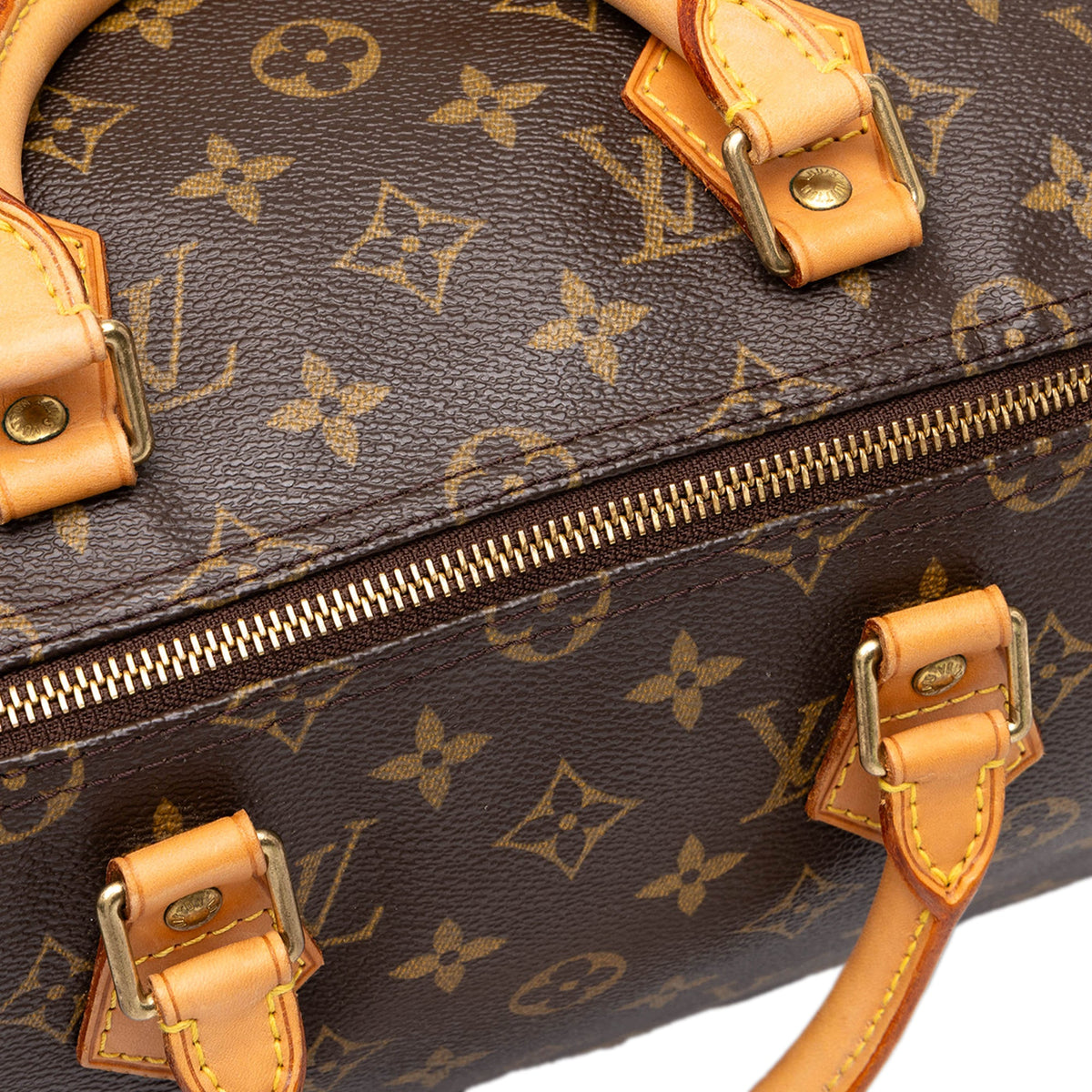 Louis Vuitton Monogram Speedy 35 — Brown