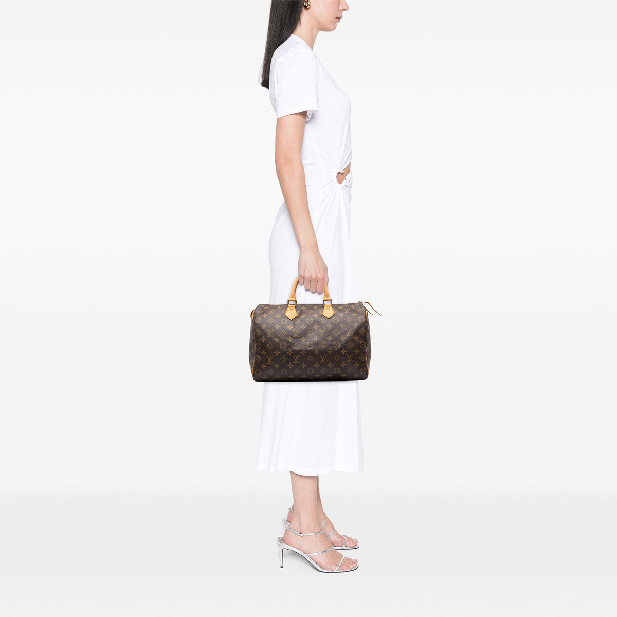 Louis Vuitton Monogram Speedy 35 — Brown
