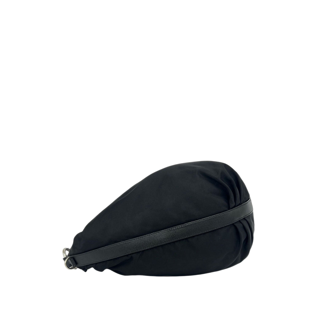 Prada Tessuto Hobo Bag — Black