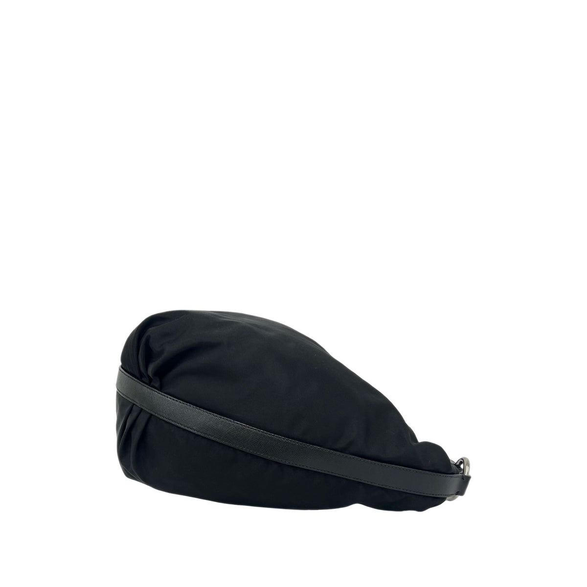 Prada Tessuto Hobo Bag — Black