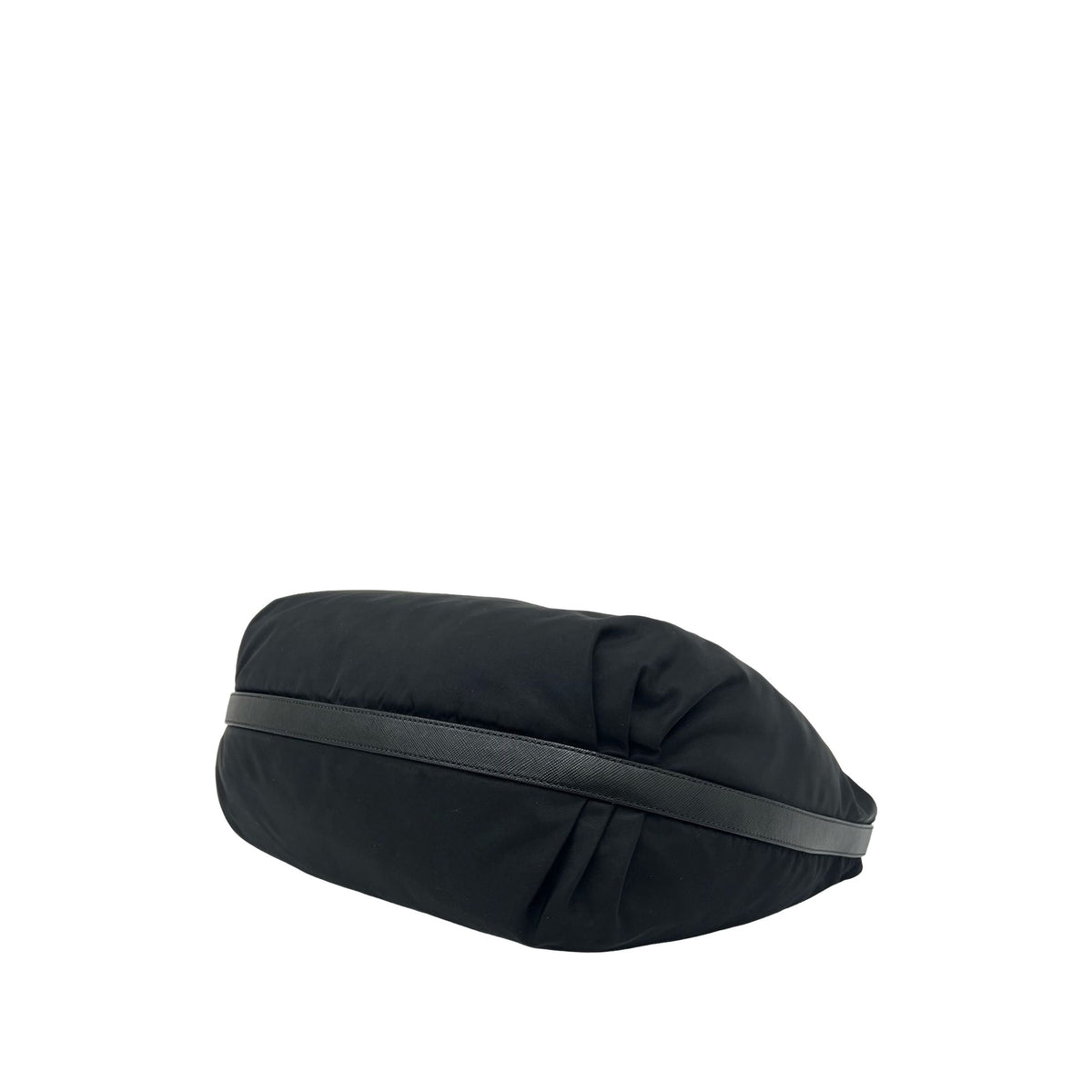 Prada Tessuto Hobo Bag — Black