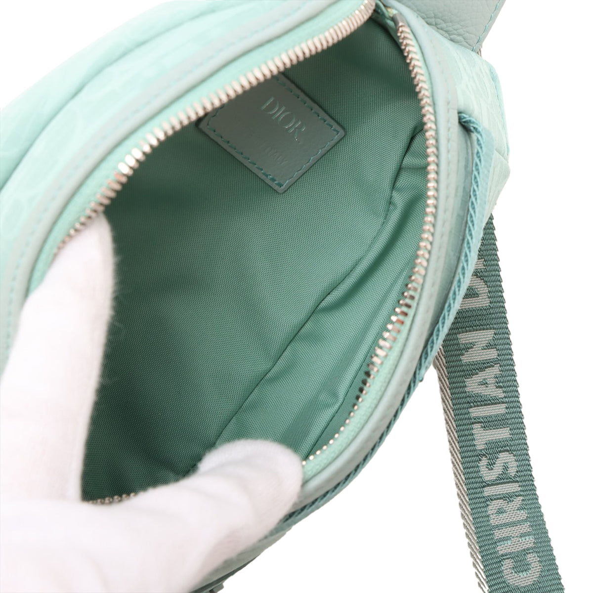 Dior Oblique Nylon Scarab Sling Bag