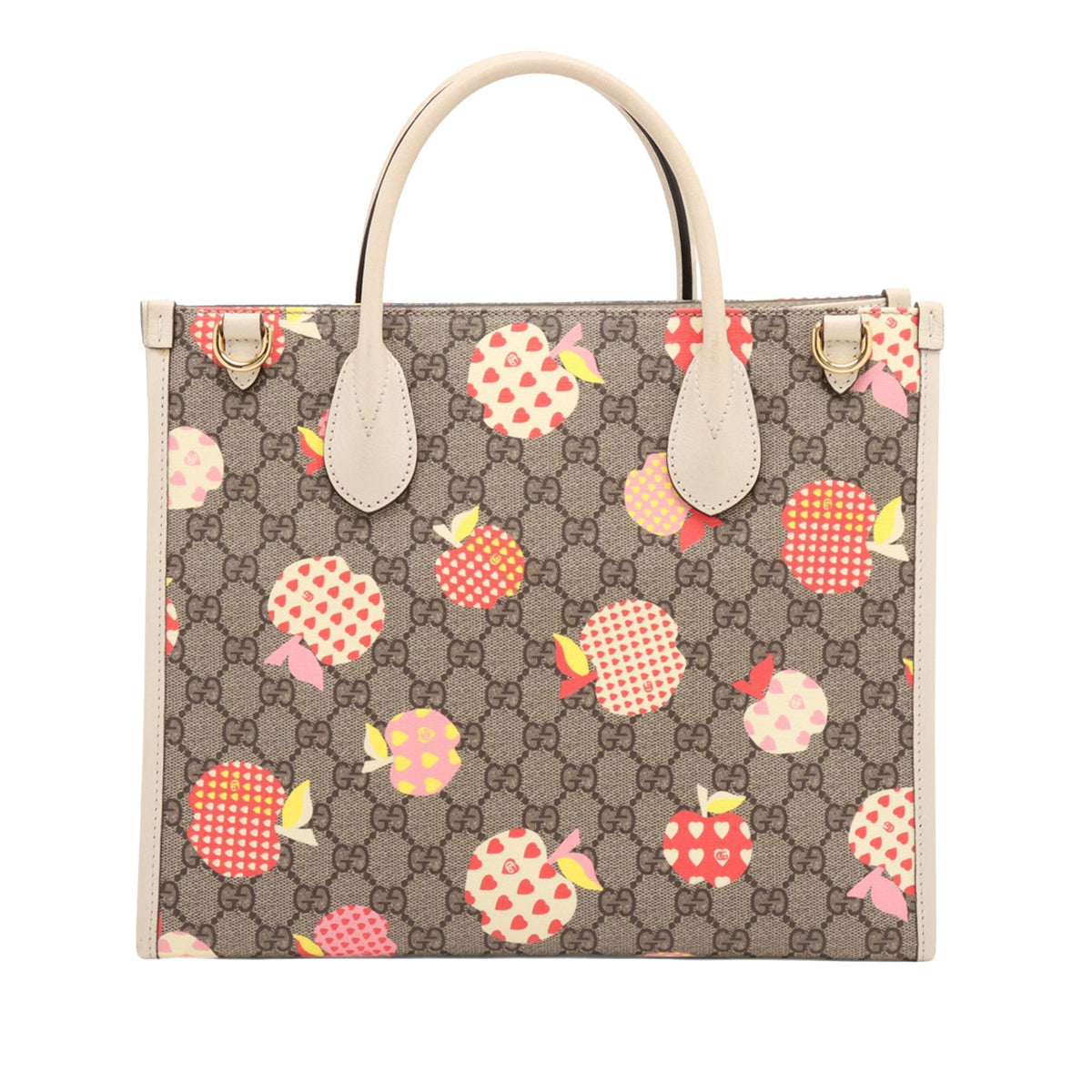 Gucci Small GG Supreme Les Pommes Tote