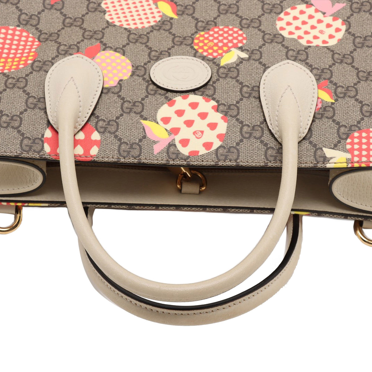 Gucci Small GG Supreme Les Pommes Tote