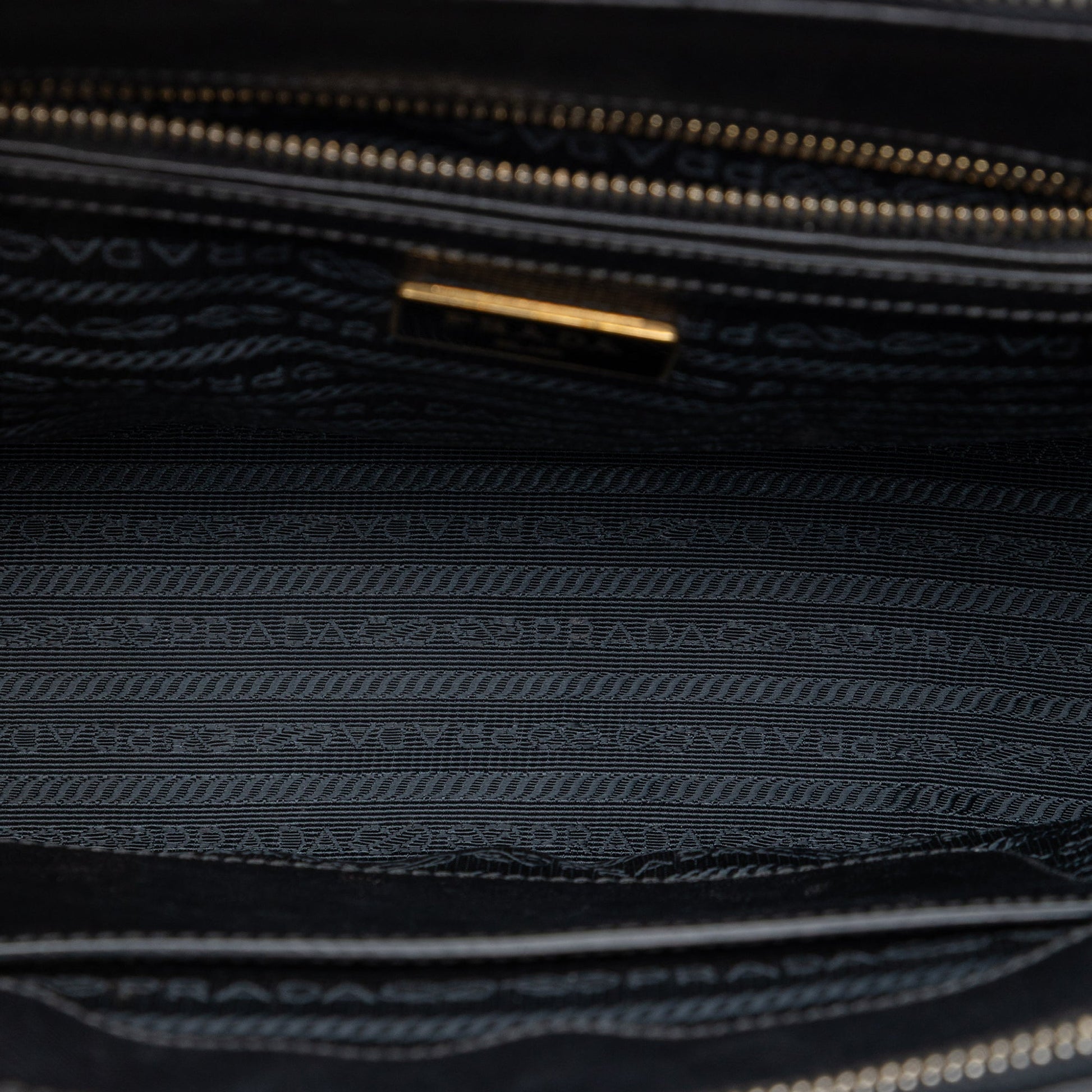 Prada Small Saffiano Lux Galleria Double Zip Satchel