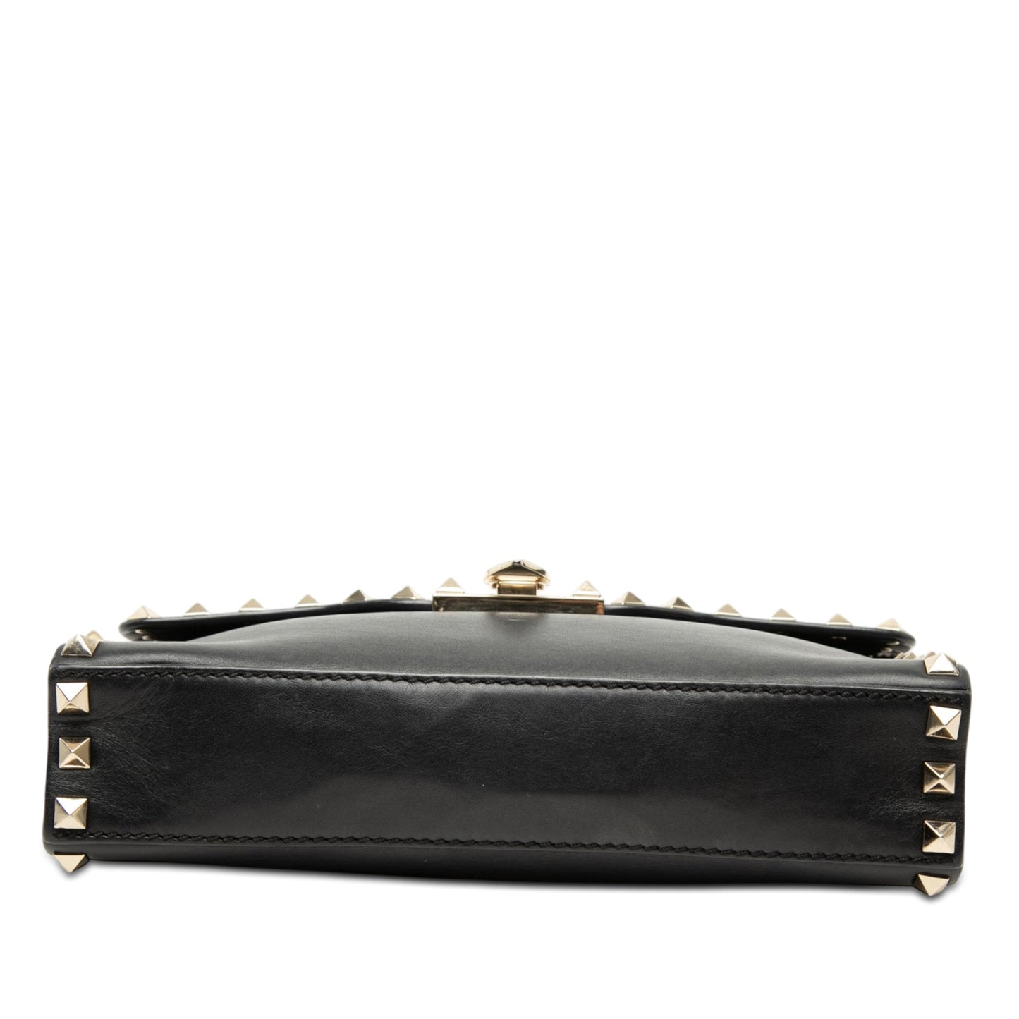 Valentino Small Leather Rockstud Flap Crossbody