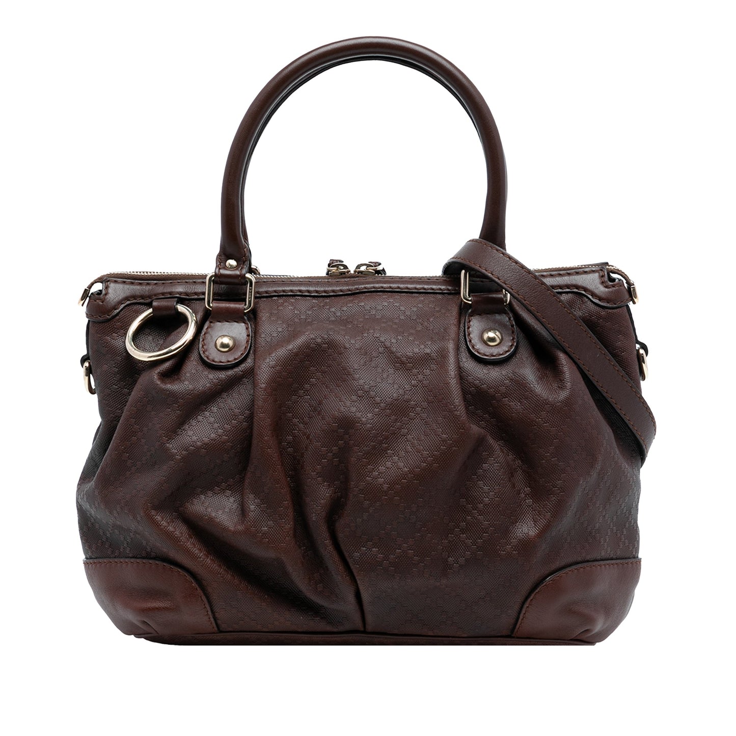 Gucci Diamante Calfksin Sukey Satchel