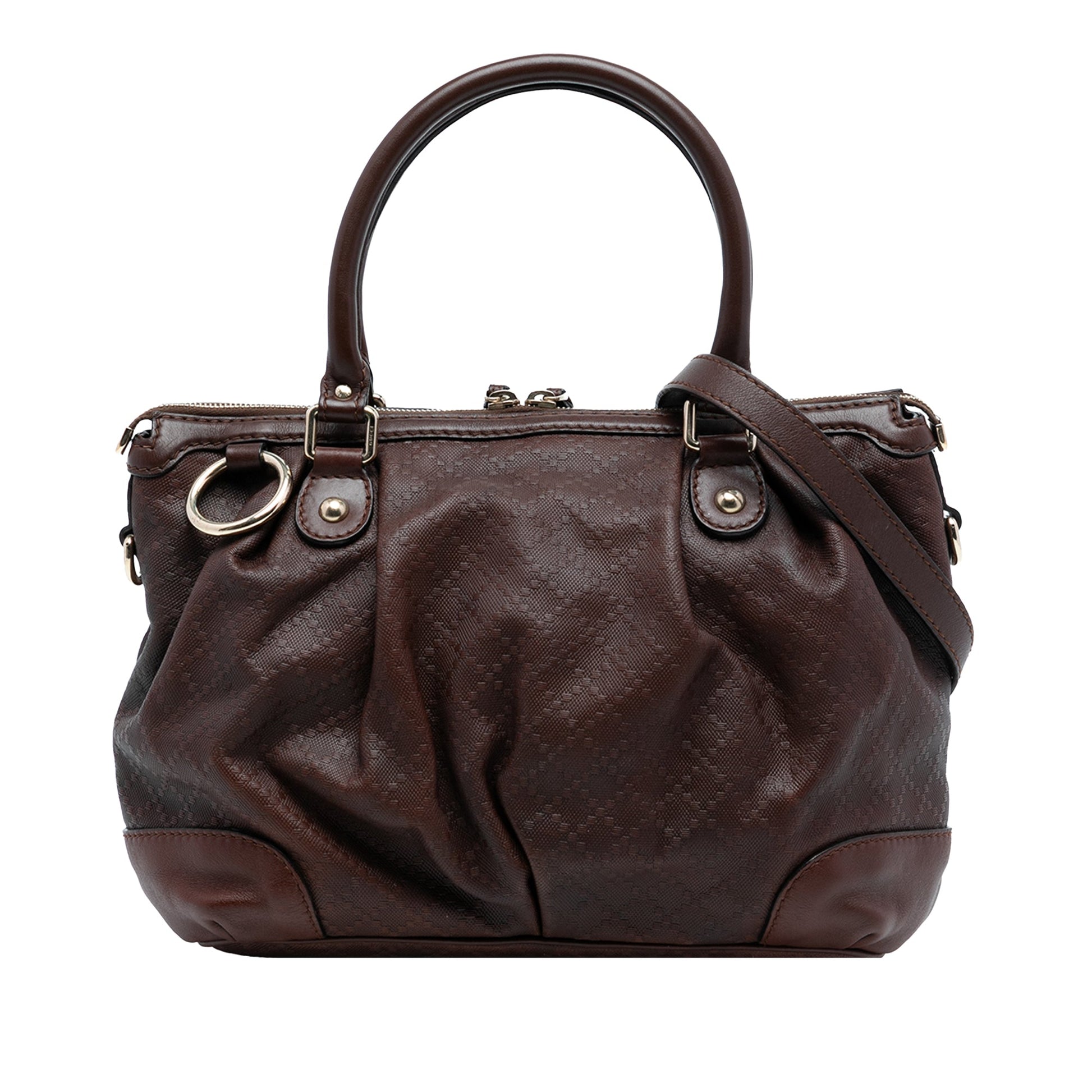 Gucci Diamante Calfksin Sukey Satchel