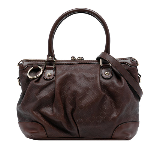 Gucci Diamante Calfksin Sukey Satchel