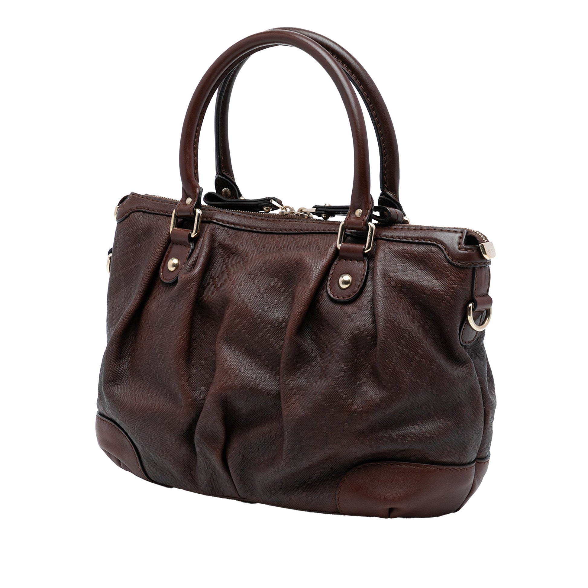 Gucci Diamante Calfksin Sukey Satchel