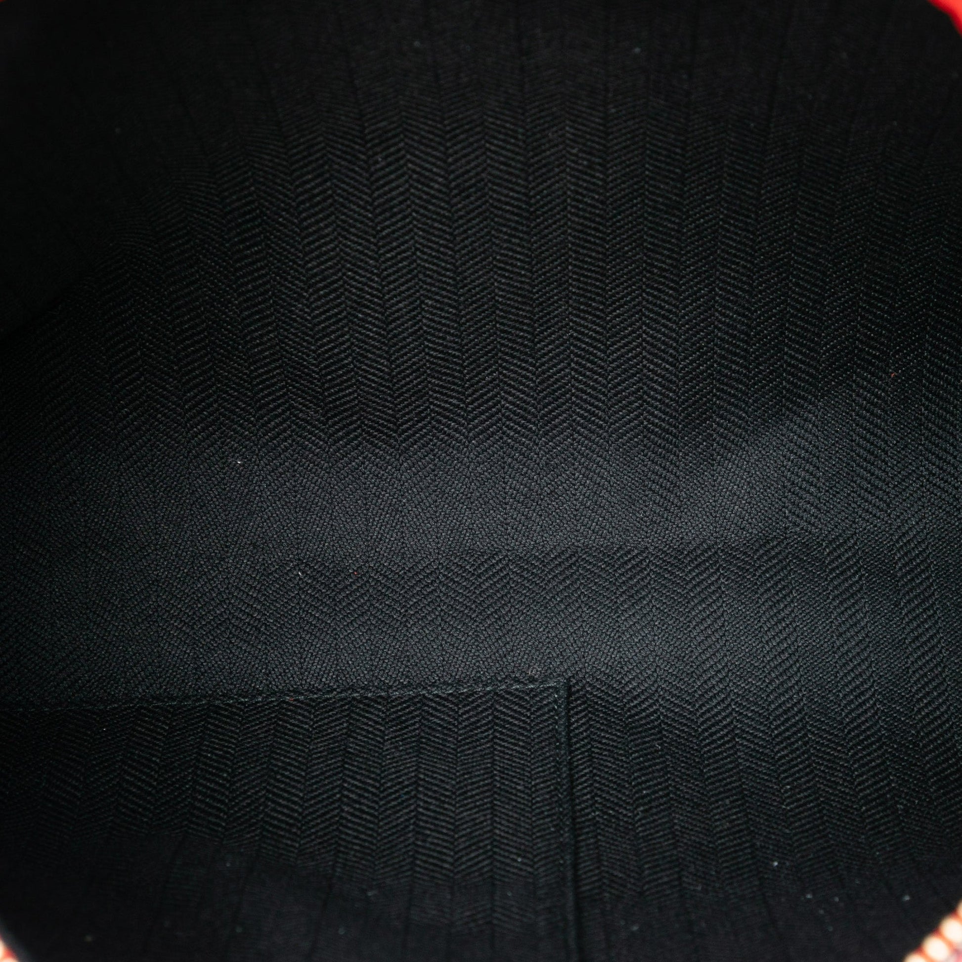 LOEWE Embossed Anagram Leather Repeat T Clutch