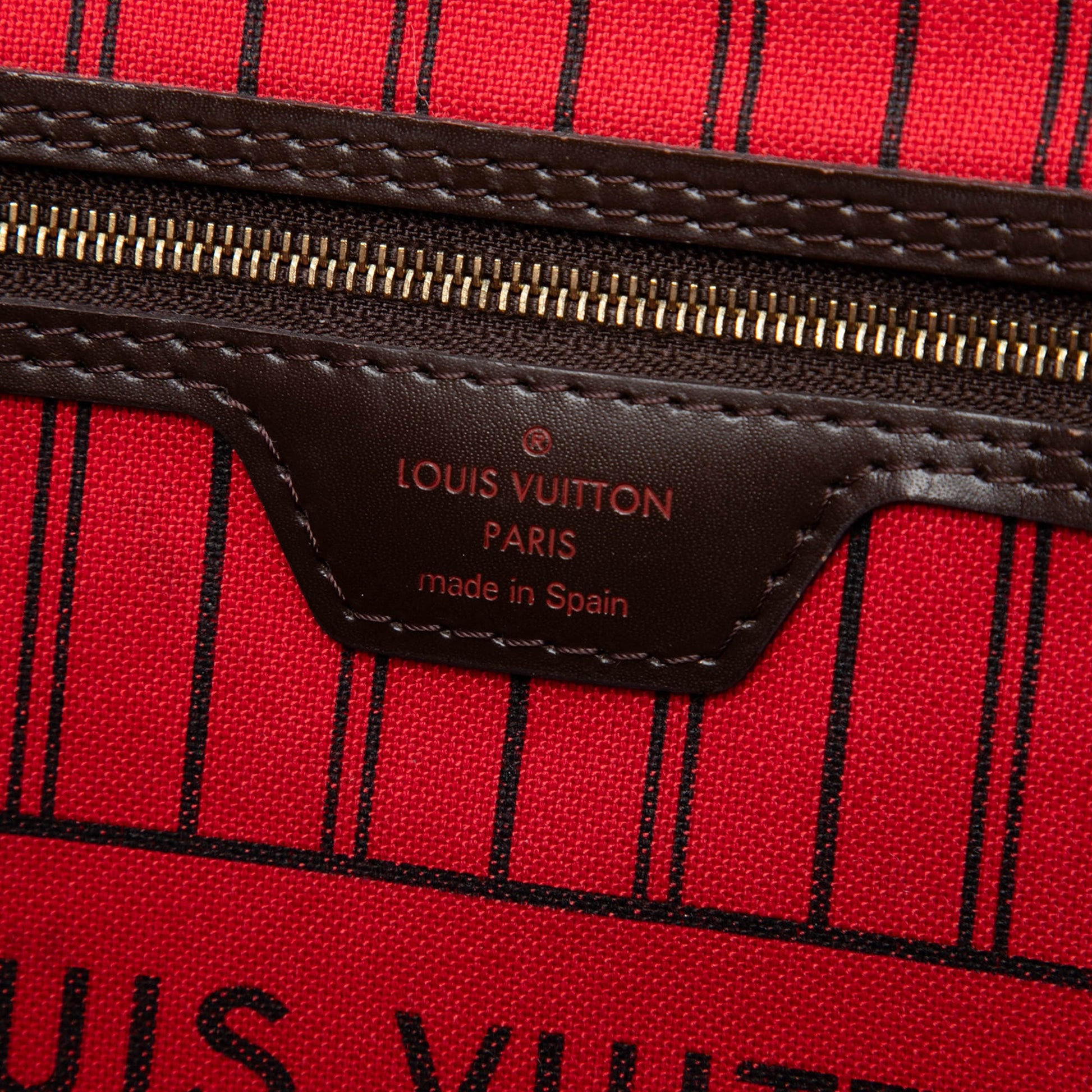 Louis Vuitton Damier Ebene Neverfull MM