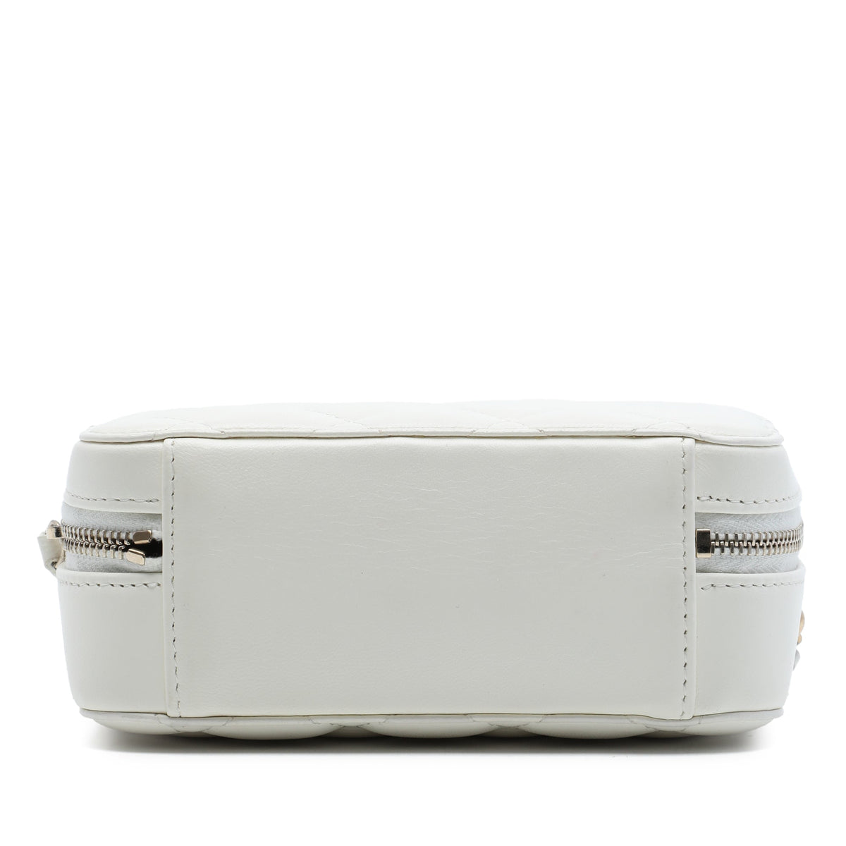 Chanel CC Quilted Lambskin Pearl Crush Camera Bag