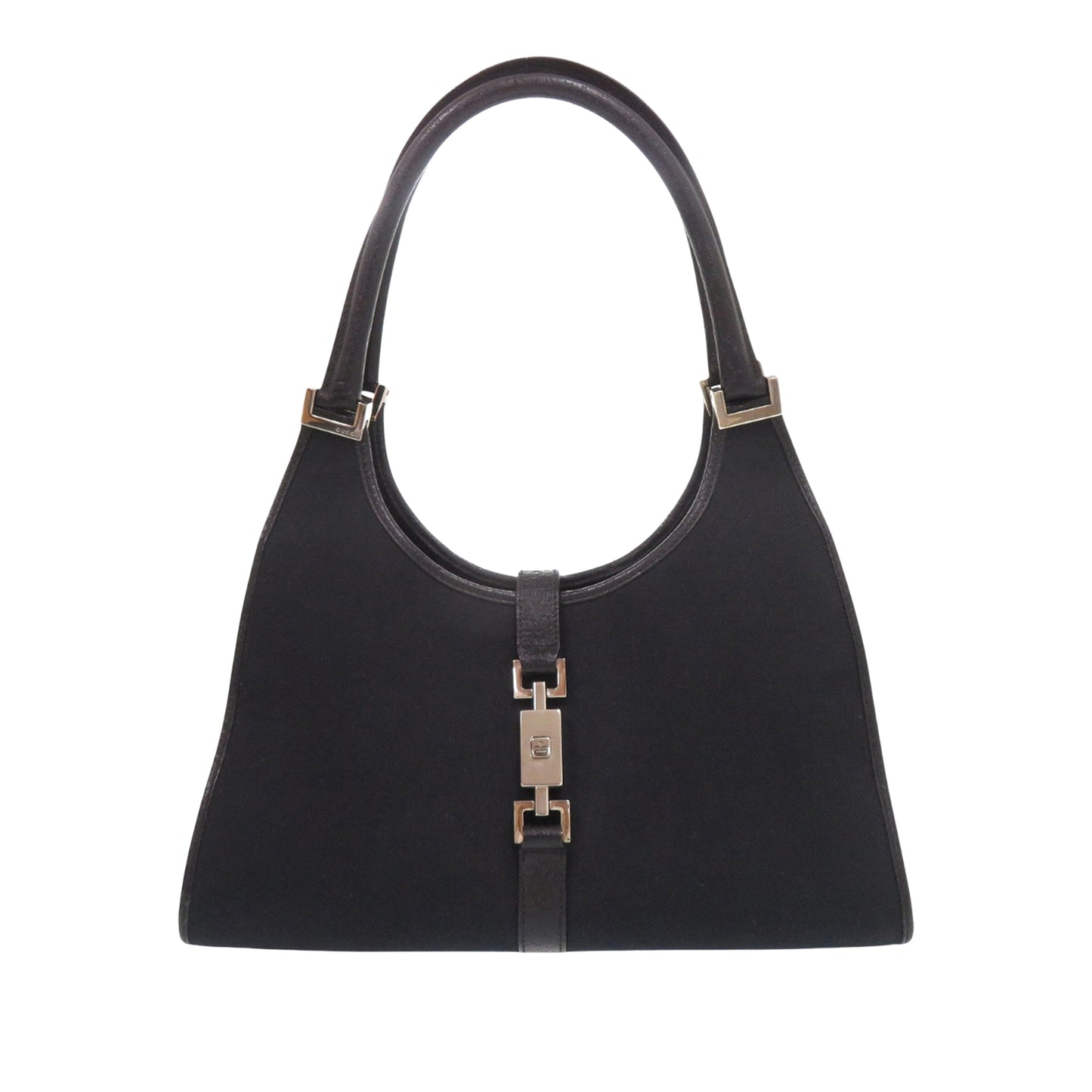 Gucci Canvas Jackie Bardot Shoulder Bag
