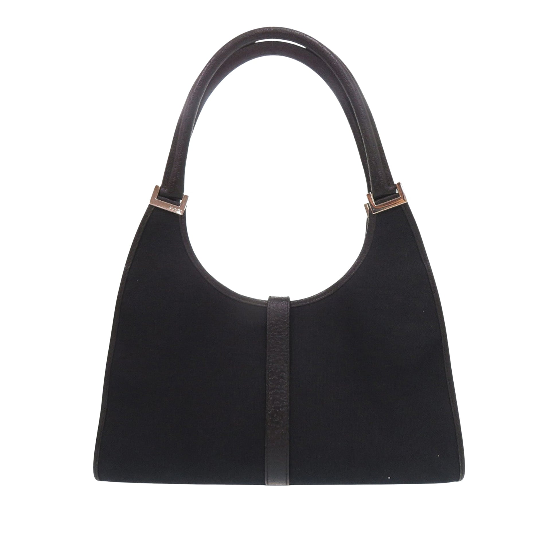 Gucci Canvas Jackie Bardot Shoulder Bag