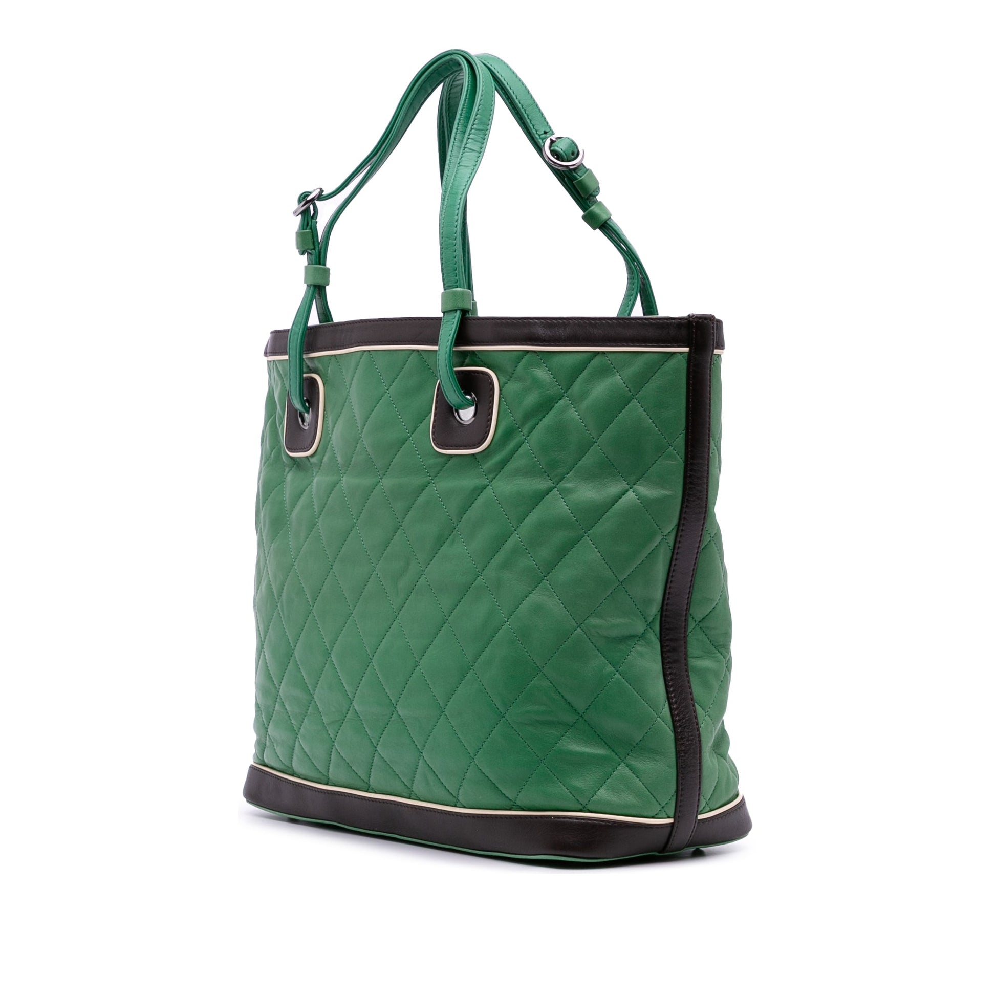 Chanel Large Quilted Lambskin Country Club Tote