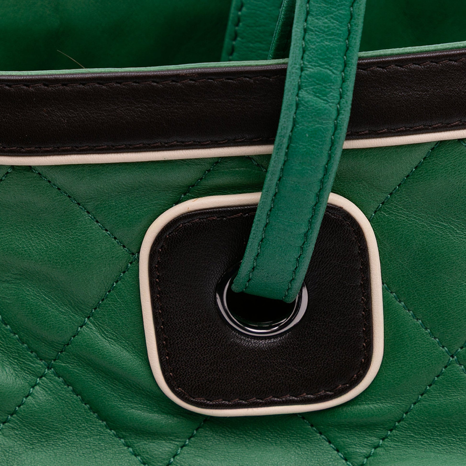 Chanel Large Quilted Lambskin Country Club Tote