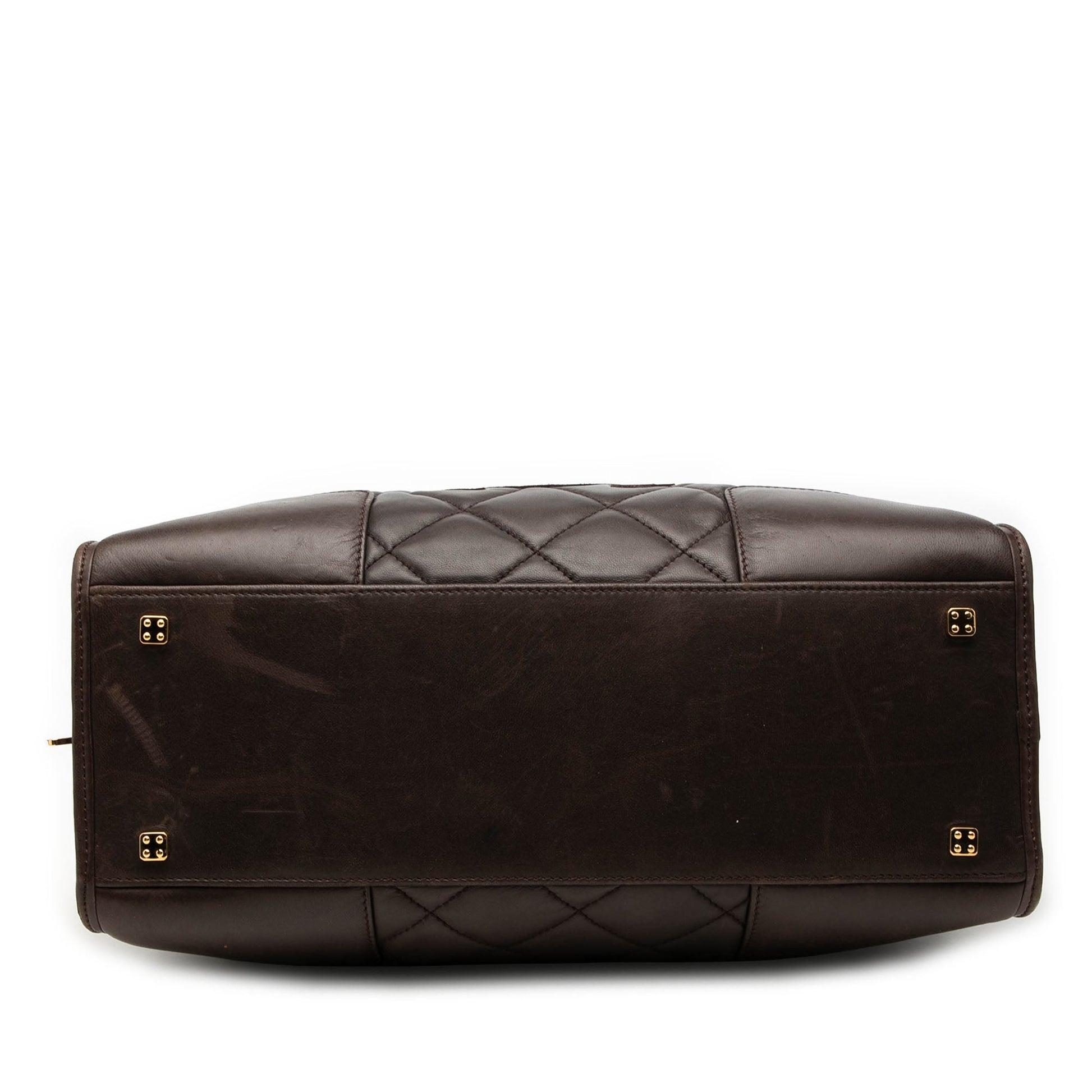 LOEWE Quilted Leather Amazona 36
