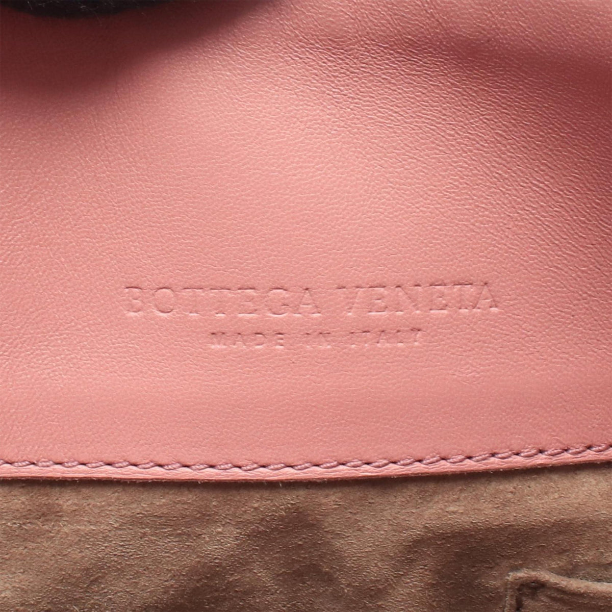 Bottega Veneta Small Nappa Intrecciato Olimpia Shoulder Bag — Pink