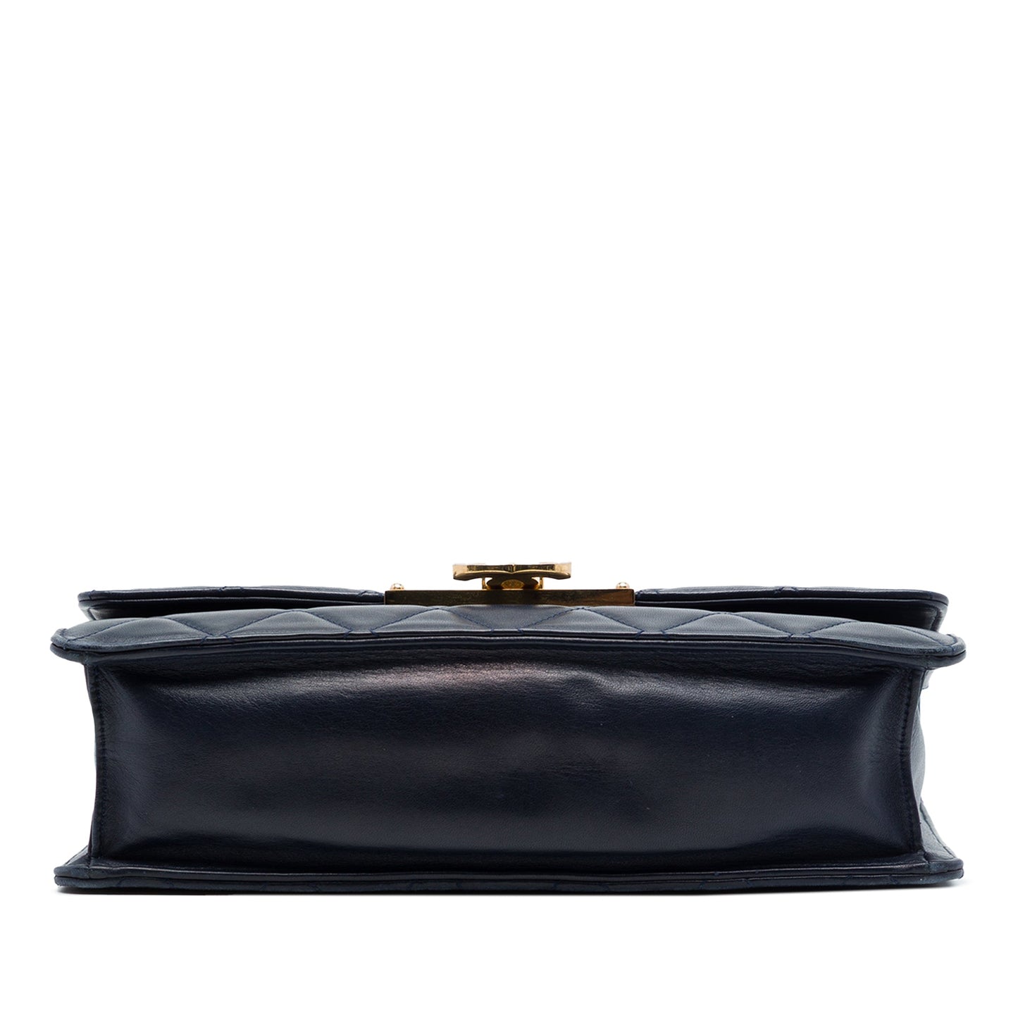 Chanel Quilted Lambskin Golden Class Flap