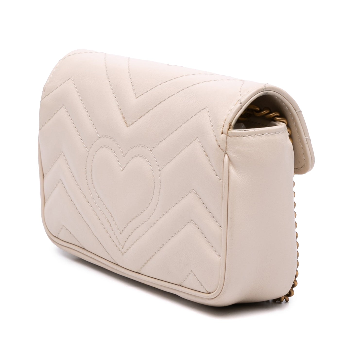 Gucci Mini GG Marmont Matelasse Leather Flap Crossbody