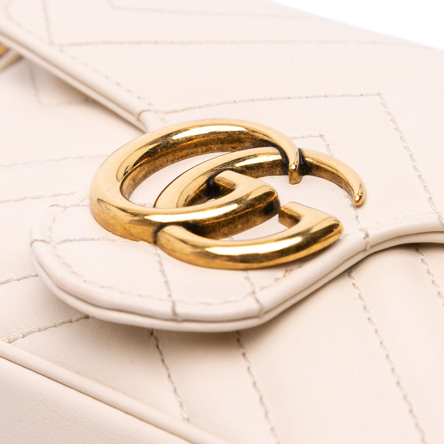 Gucci Mini GG Marmont Matelasse Leather Flap Crossbody