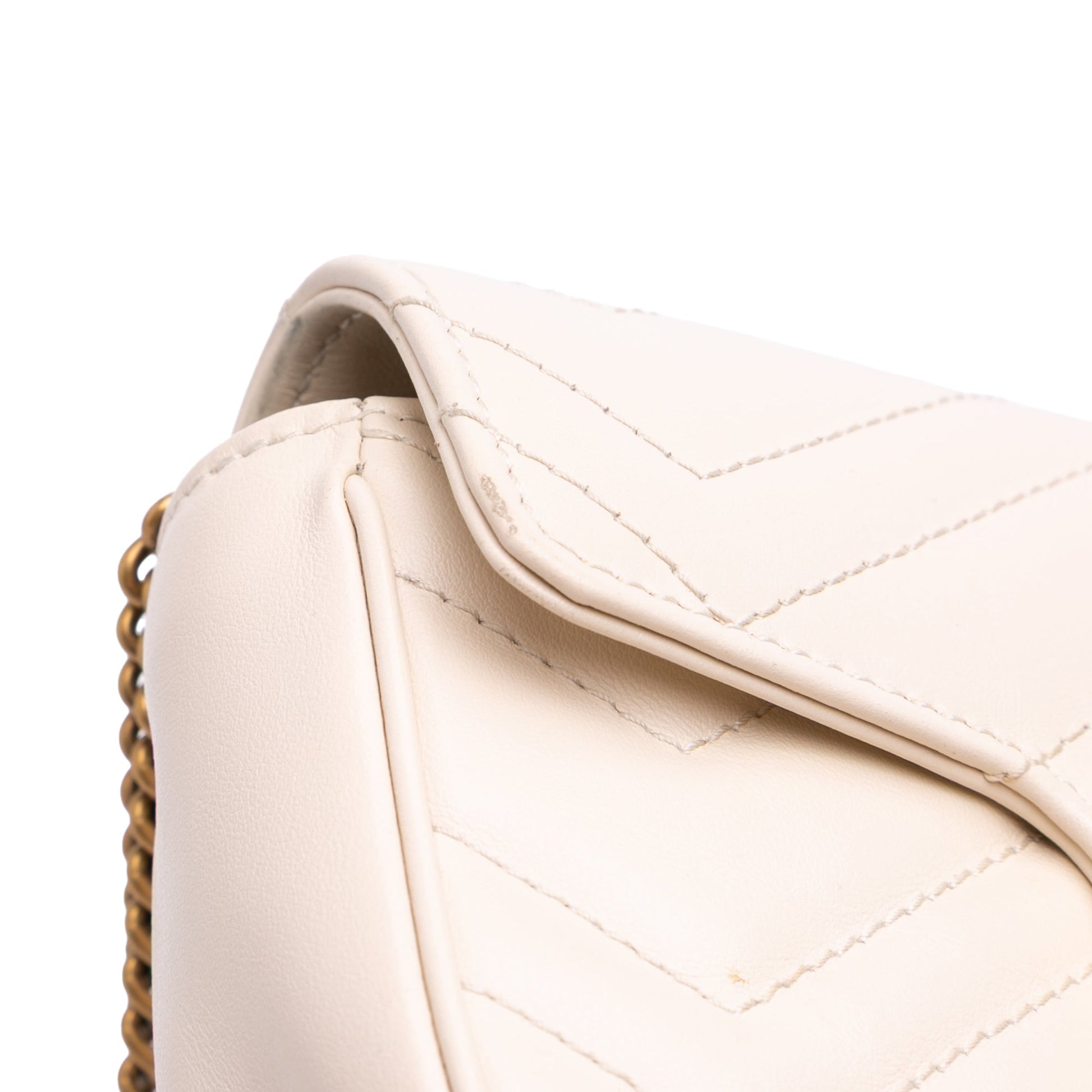 Gucci Mini GG Marmont Matelasse Leather Flap Crossbody