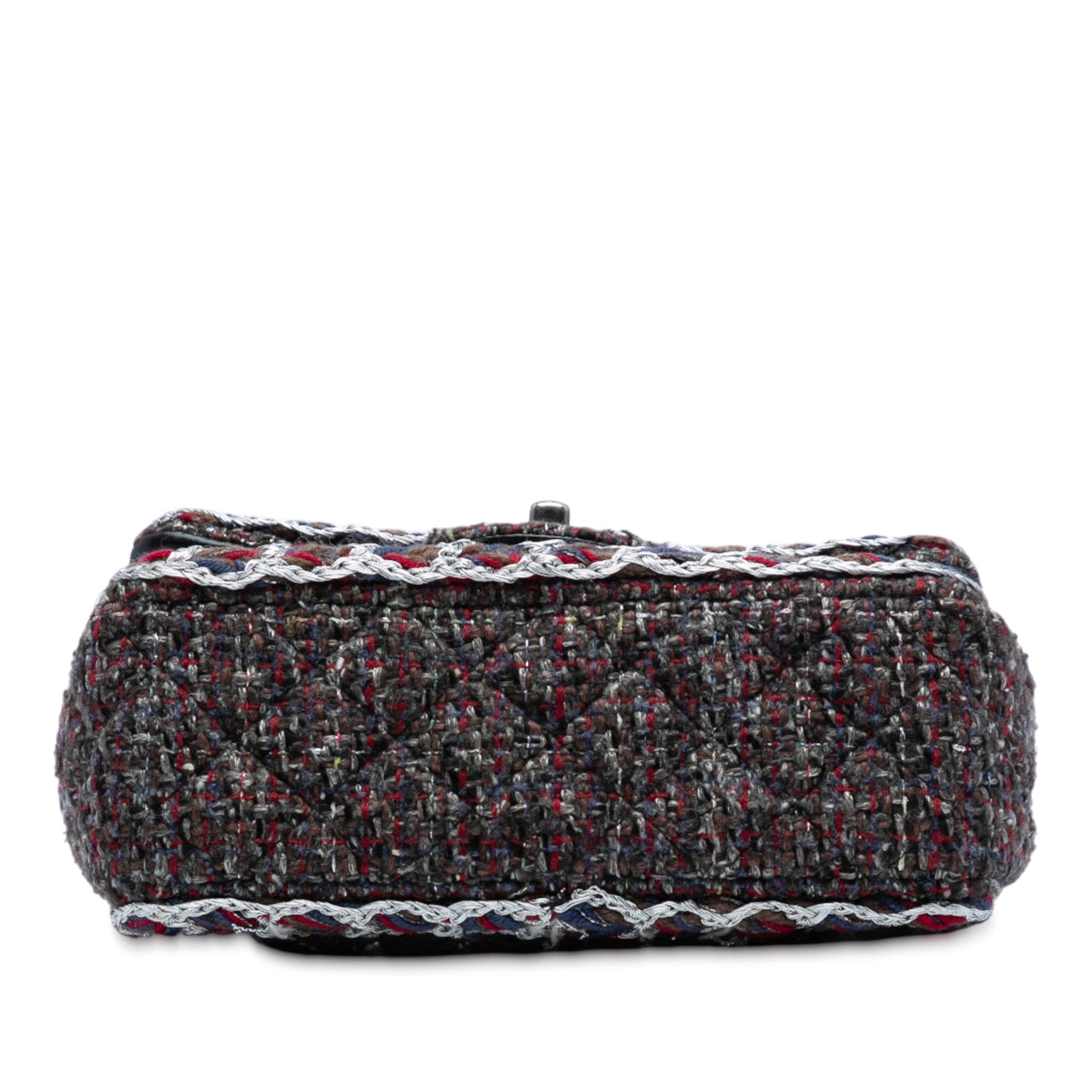 Chanel Mini Rectangular Classic Tweed Braided Single Flap