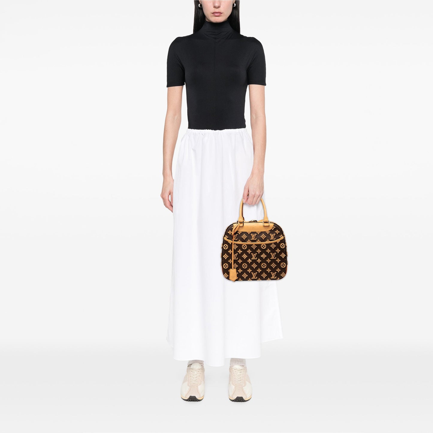 Louis Vuitton Monogram Tuffetage Deauville Cube
