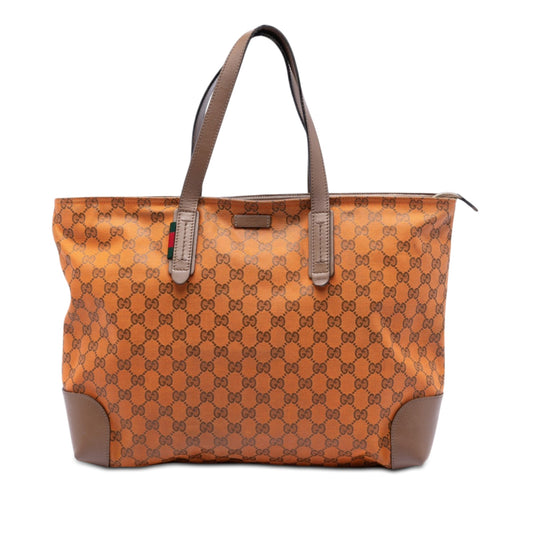 Gucci GG Canvas Web Tote