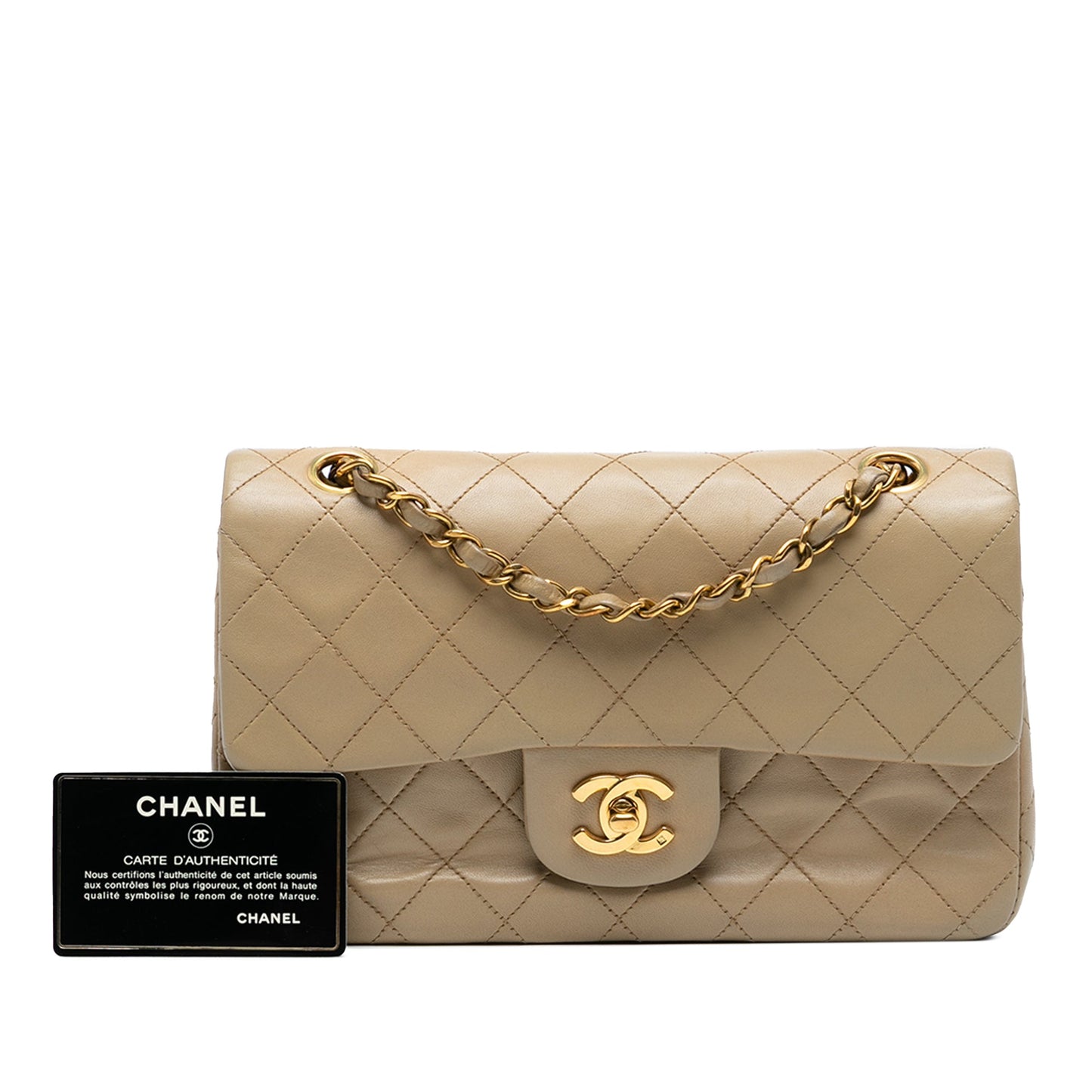 Chanel Small Classic Lambskin Double Flap