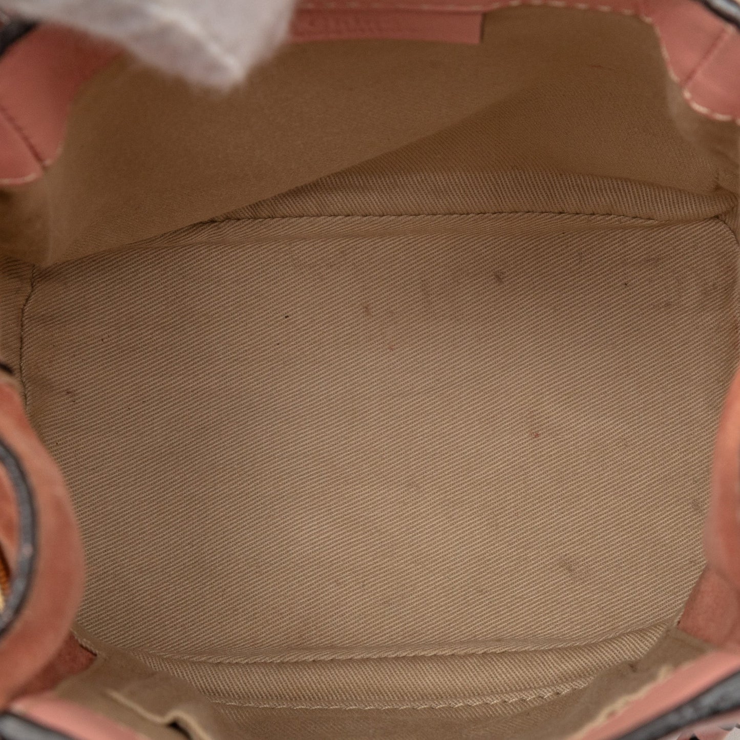 Chloé Mini Calfskin and Suede Faye Backpack
