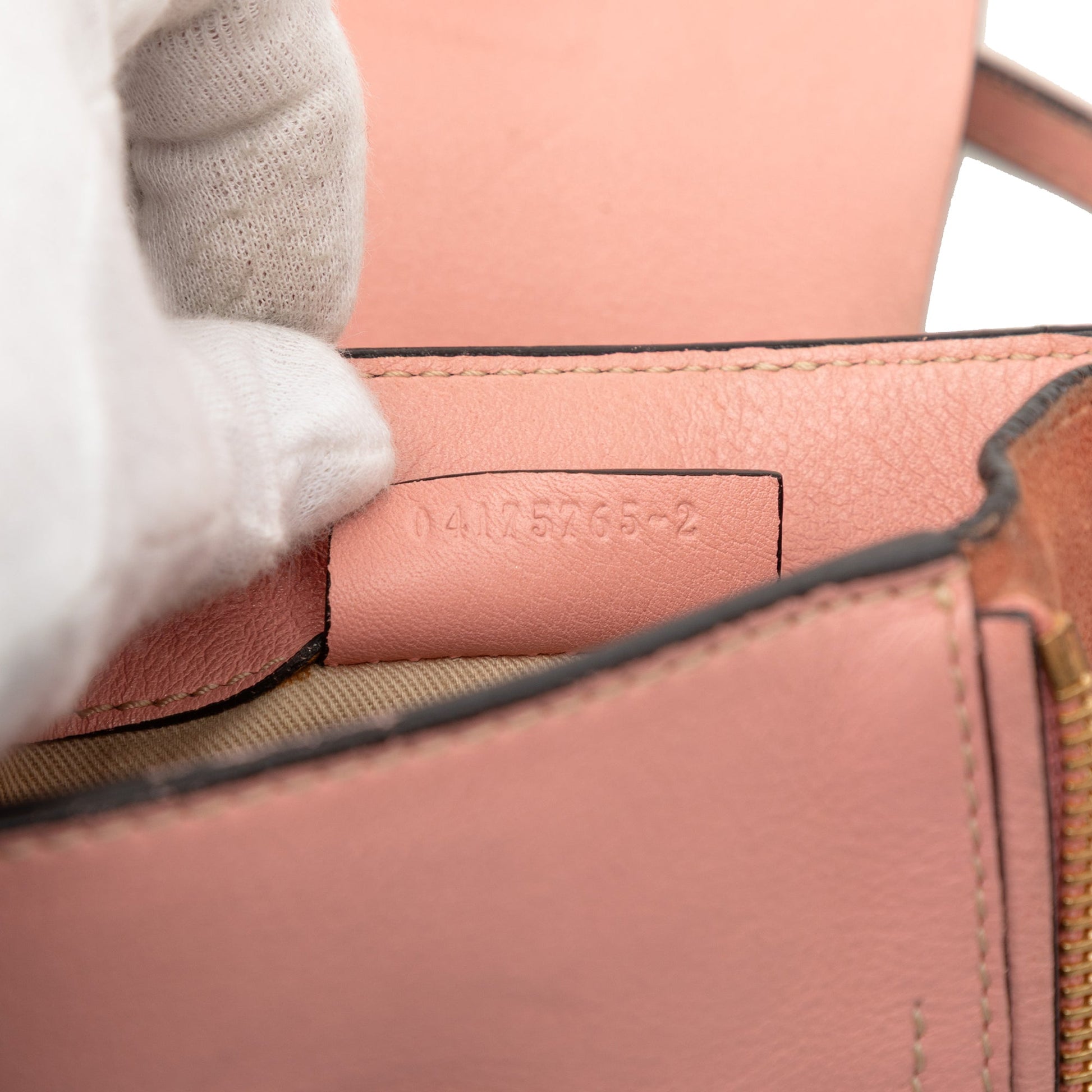 Chloé Mini Calfskin and Suede Faye Backpack
