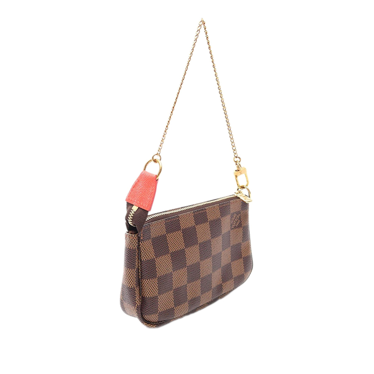 Louis Vuitton Damier Ebene Christmas Animation Evasion Mini Pochette Accessoires — Brown