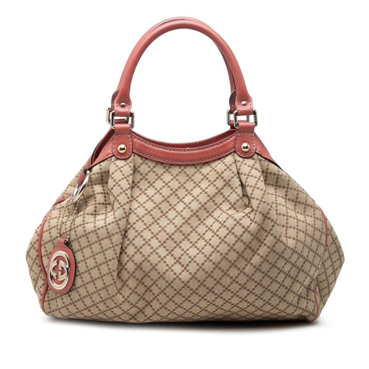 Gucci Medium Diamante Canvas Sukey Tote