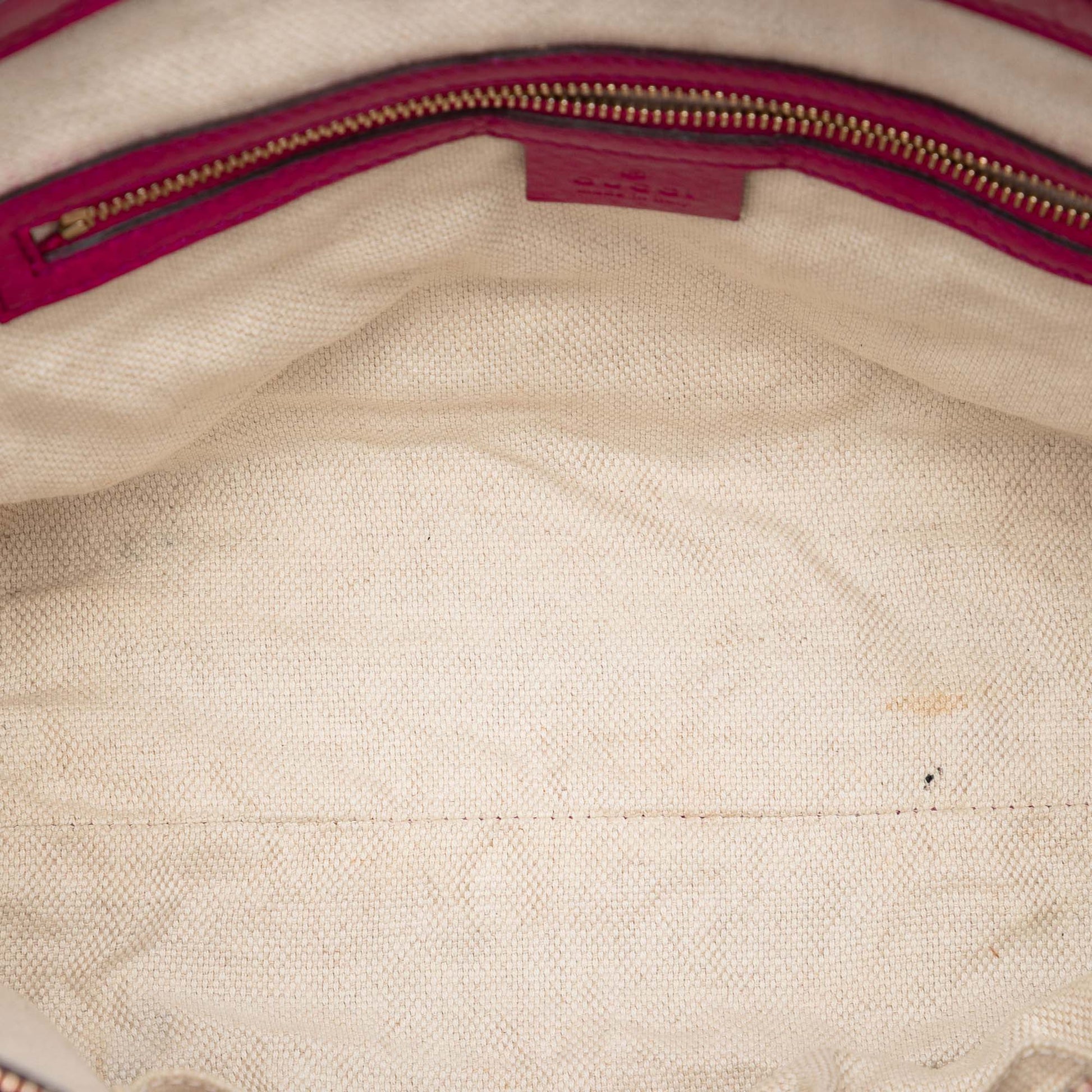 Gucci Small Calfskin Soho Cellarius Satchel