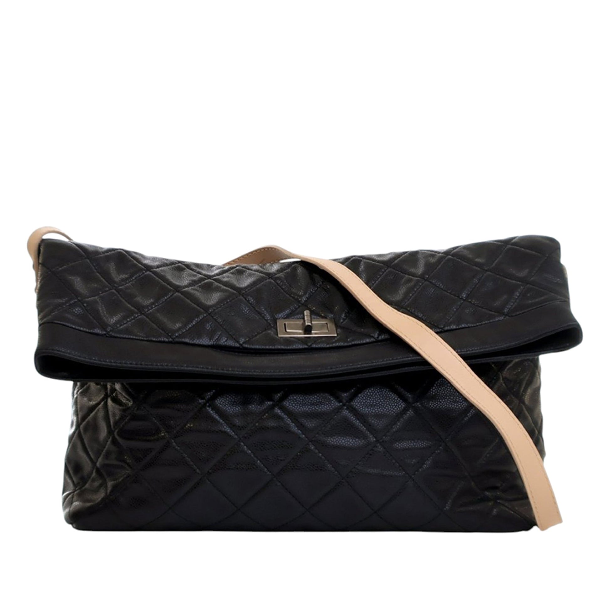 Chanel Reissue Quilted Caviar Messenger Flap