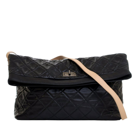 Chanel Reissue Quilted Caviar Messenger Flap