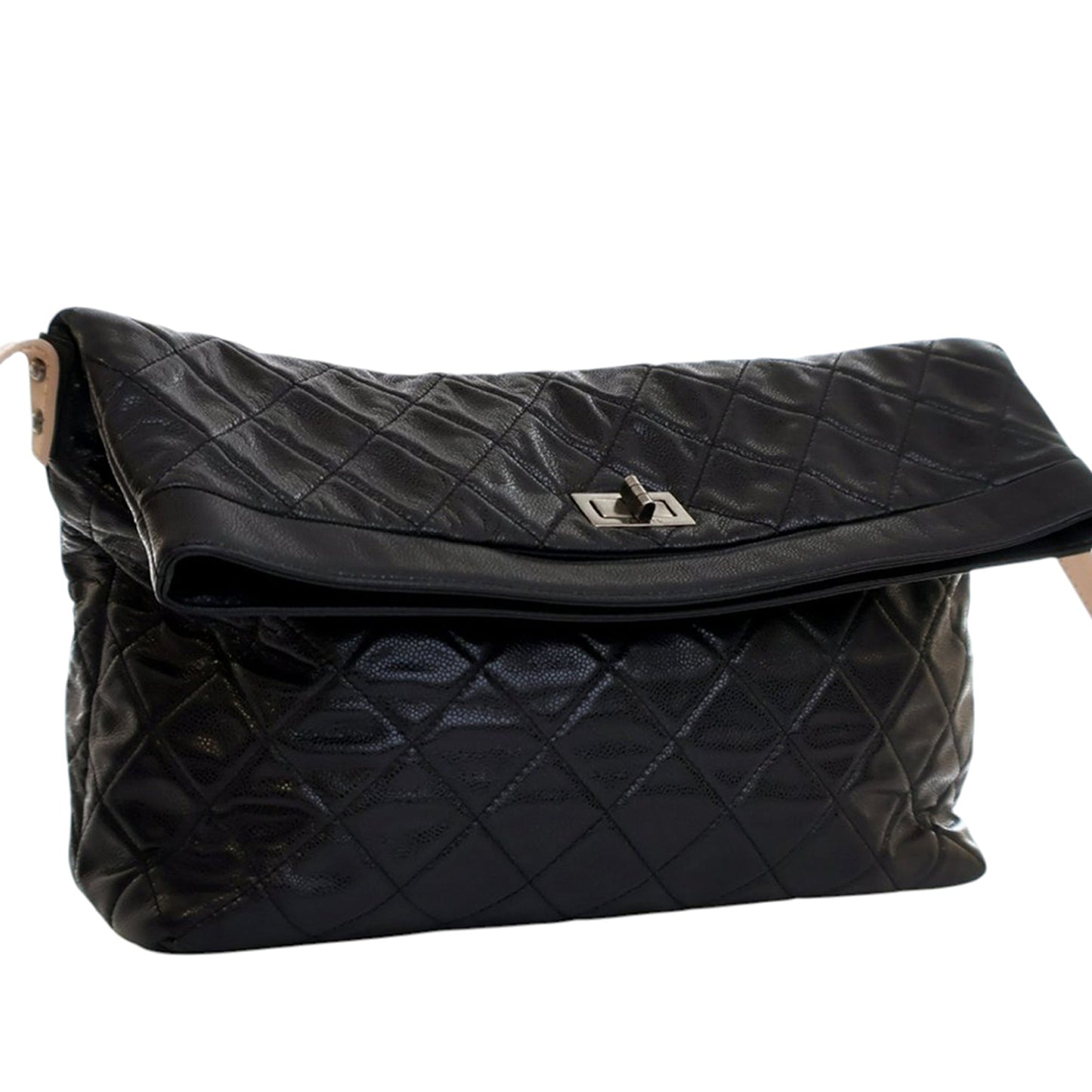 Chanel Reissue Quilted Caviar Messenger Flap
