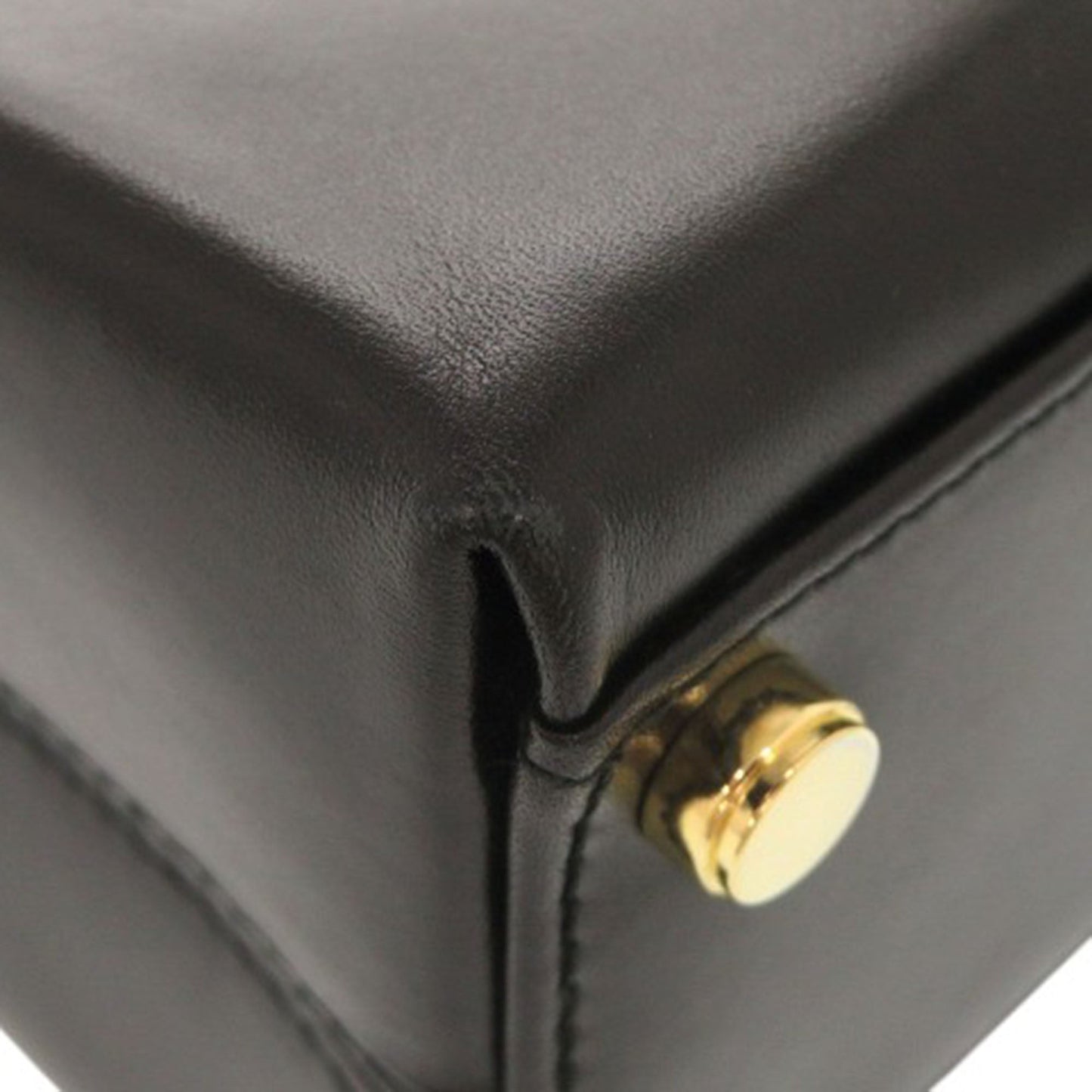 Ferragamo Leather Gancini Top Handle Bag