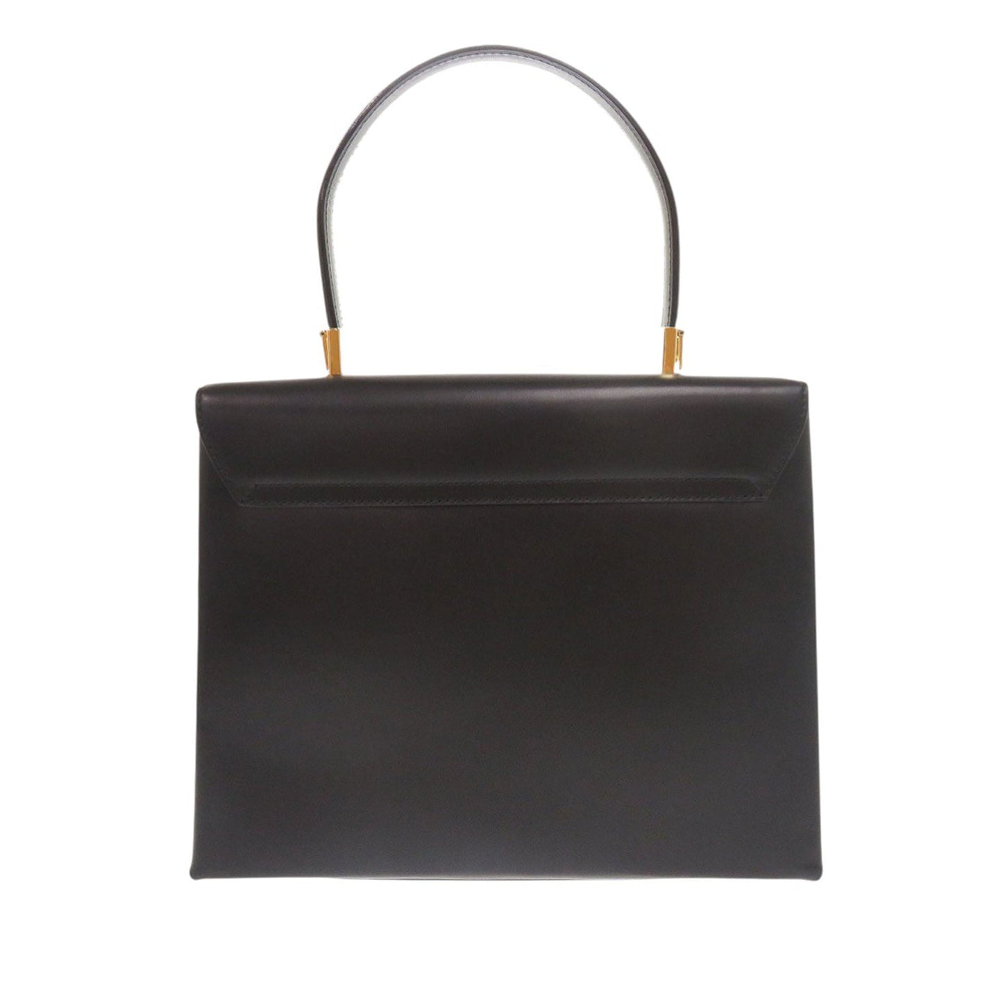 Ferragamo Leather Gancini Top Handle Bag