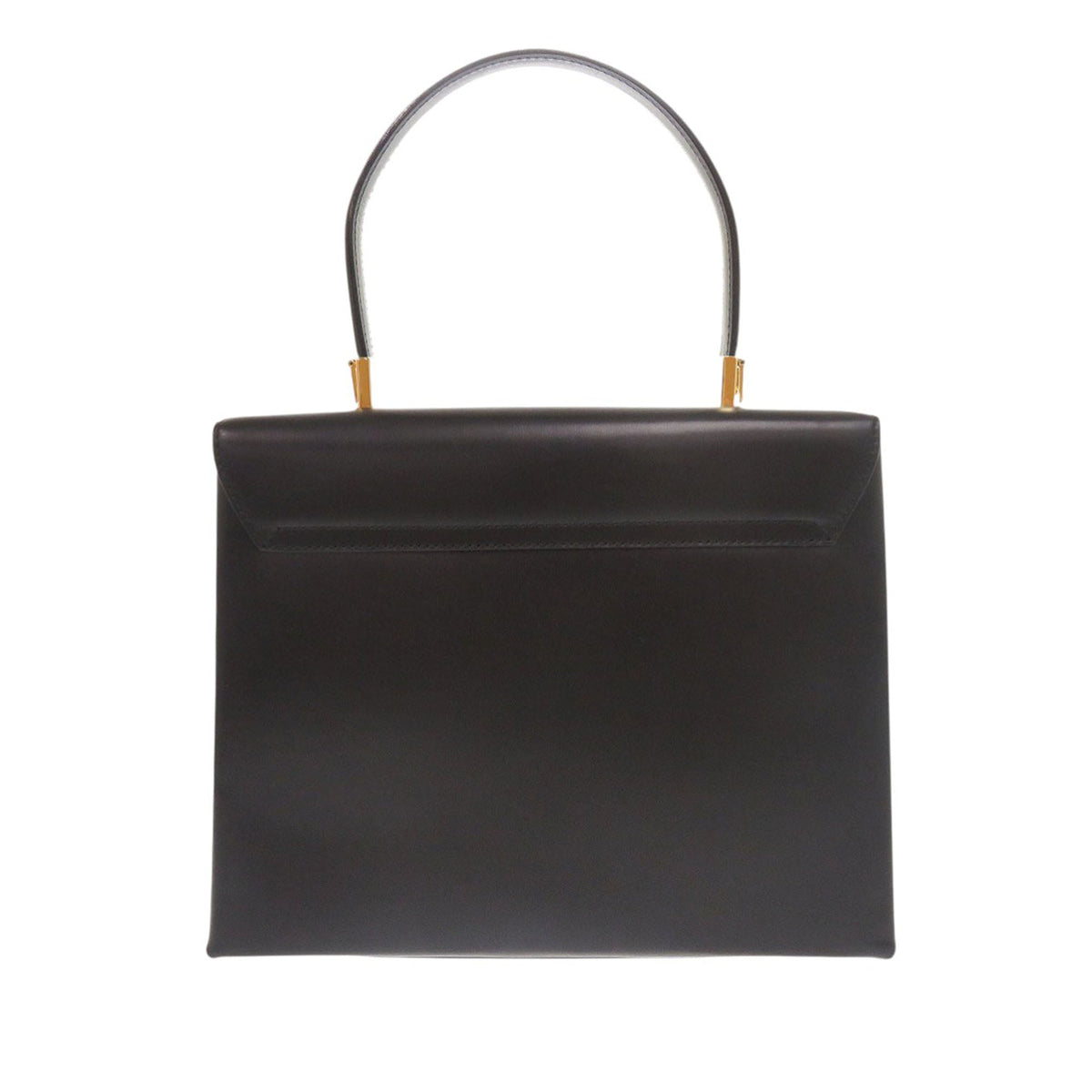 Ferragamo Leather Gancini Top Handle Bag