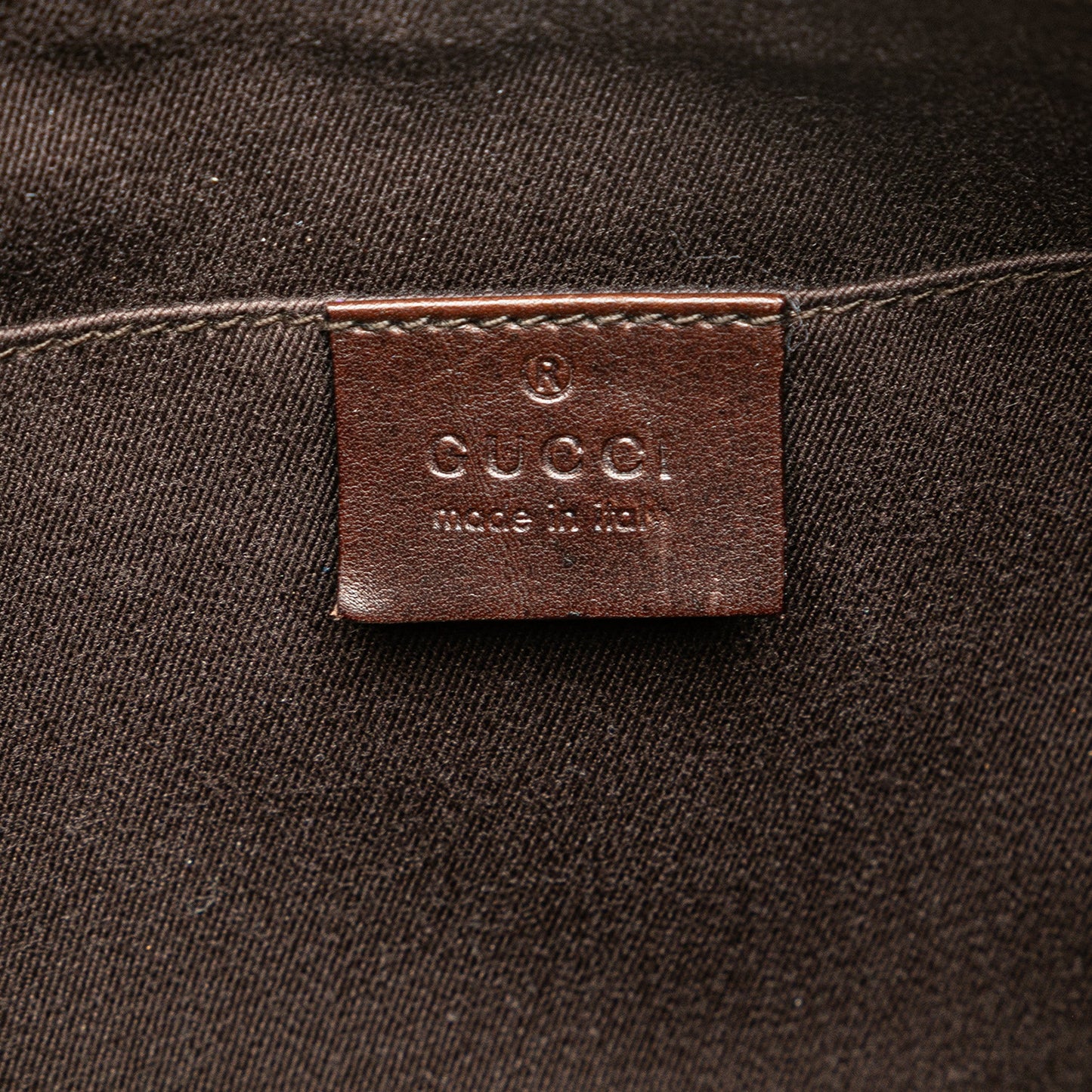 Gucci GG Denim Shoulder Bag