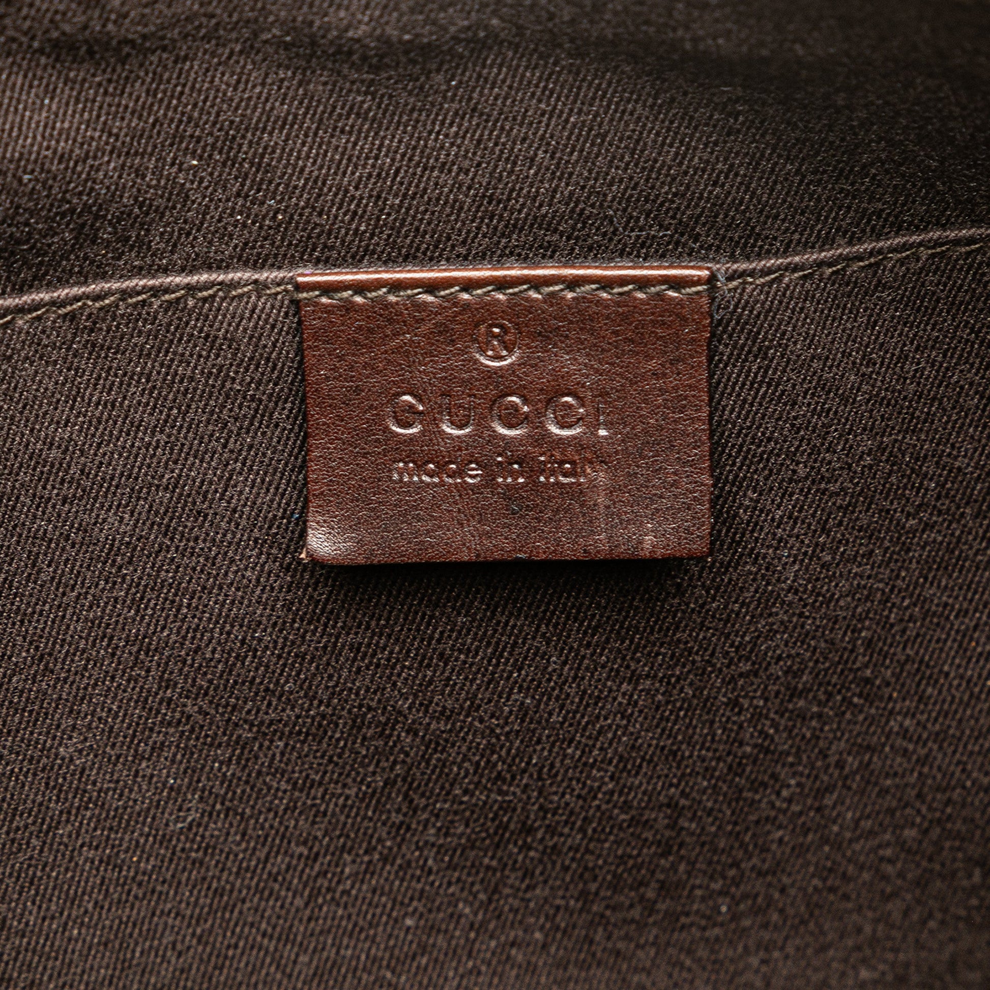 Gucci GG Denim Shoulder Bag