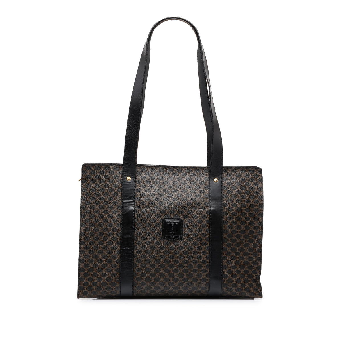 Celine Macadam Coated Canvas Tote